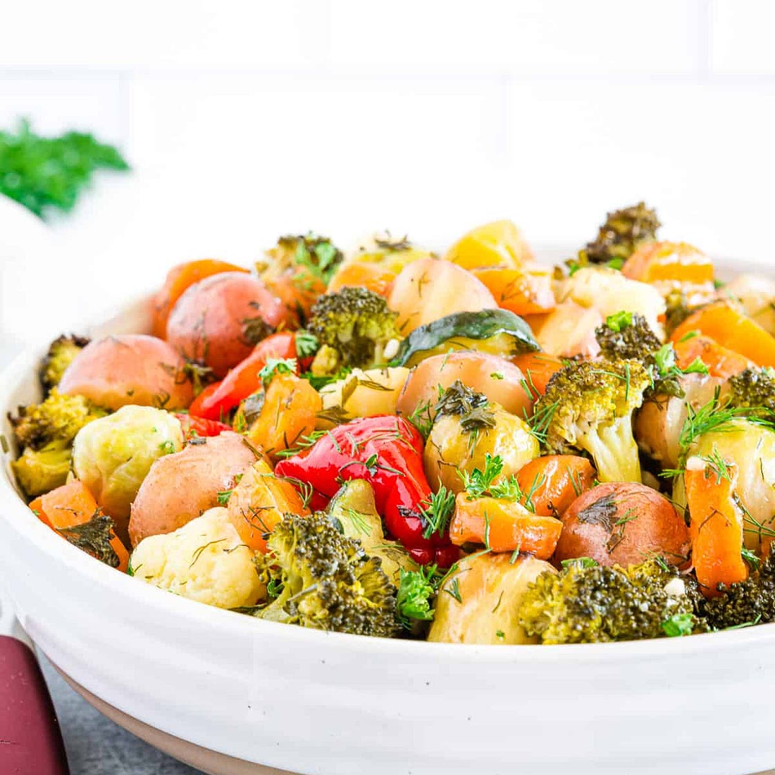 Simple Roasted Mixed Vegetables Recipe (Super Easy to Make!)
