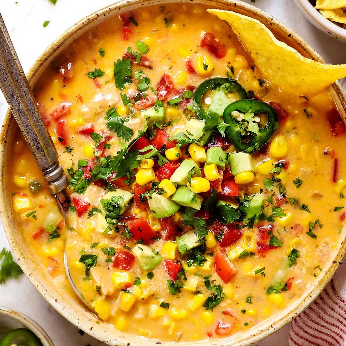 Fiesta Chicken Corn Chowder