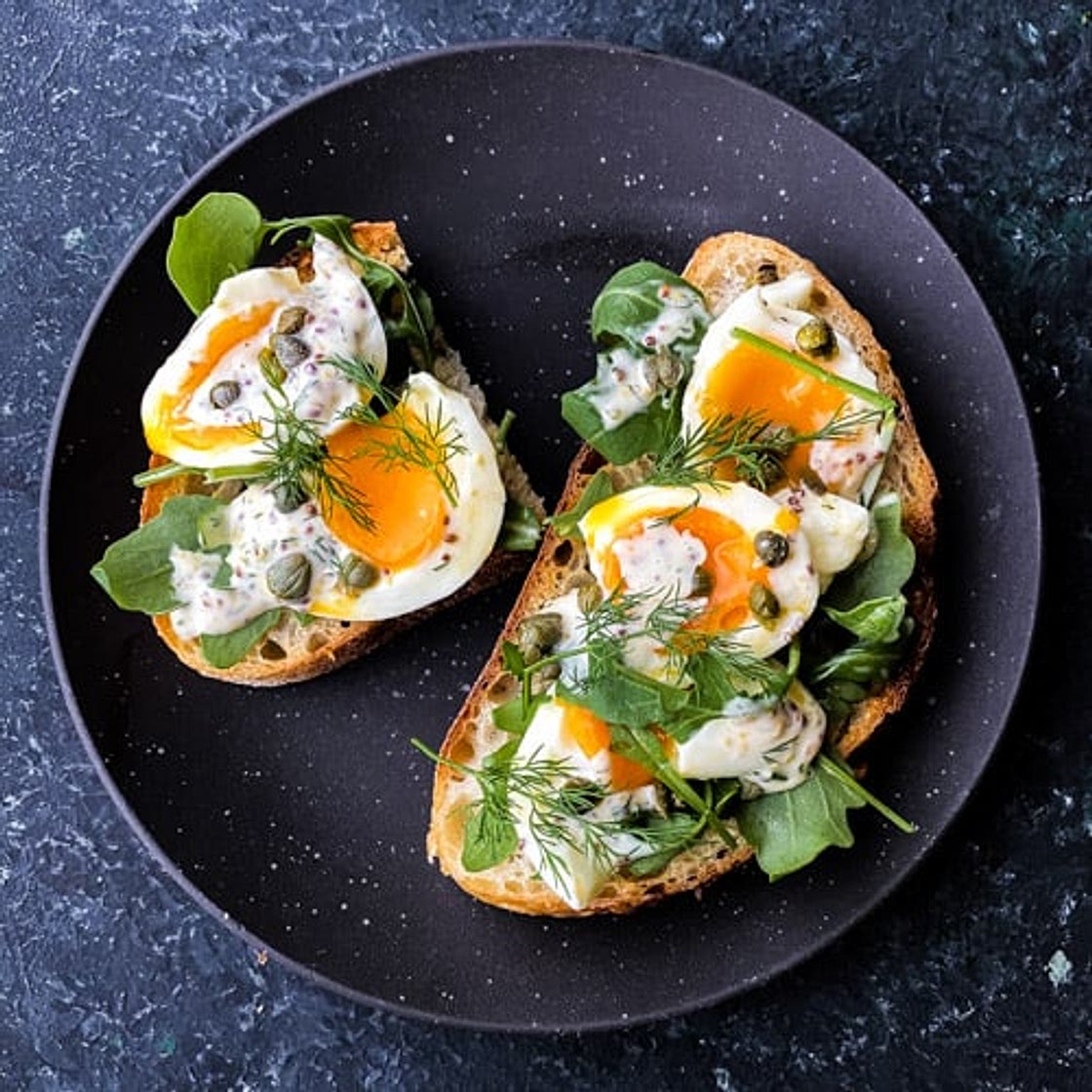 Egg Salad with Dill and Rocket