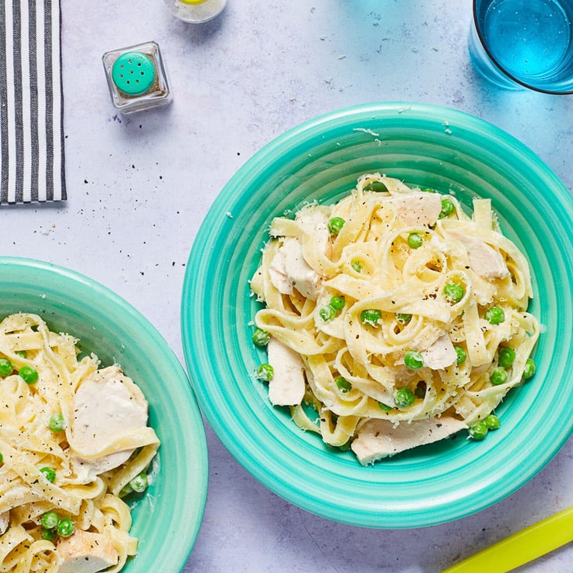 Chicken Alfredo Tagliatelle | Slimming & Weight Watchers Friendly