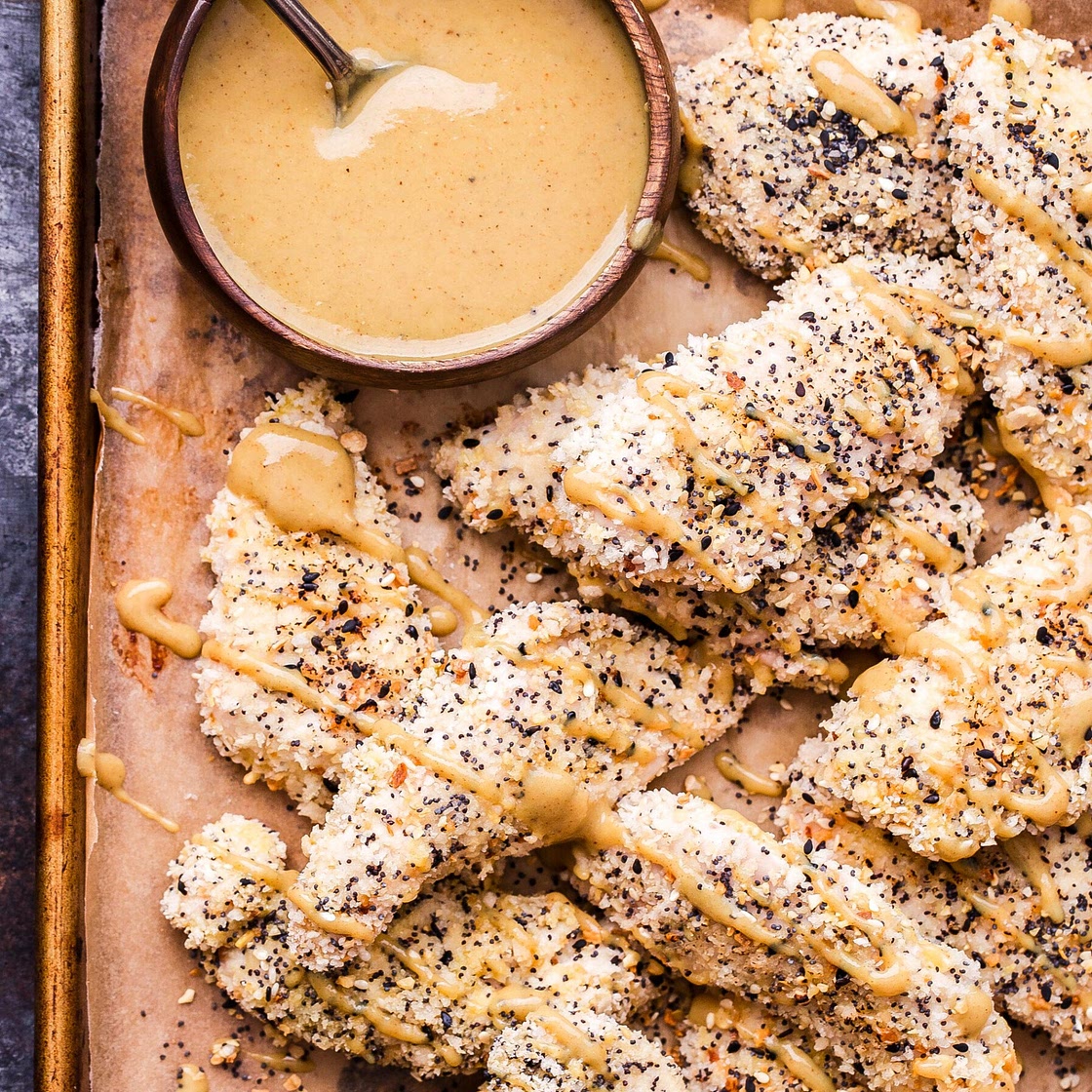 Everything Bagel Chicken Tenders