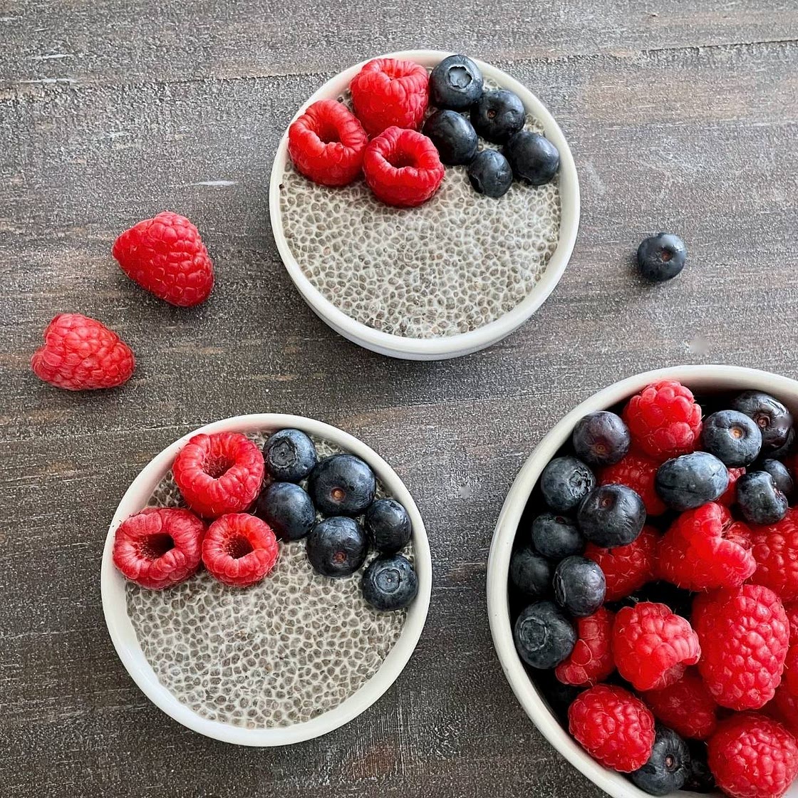 Oat Milk Chia Pudding