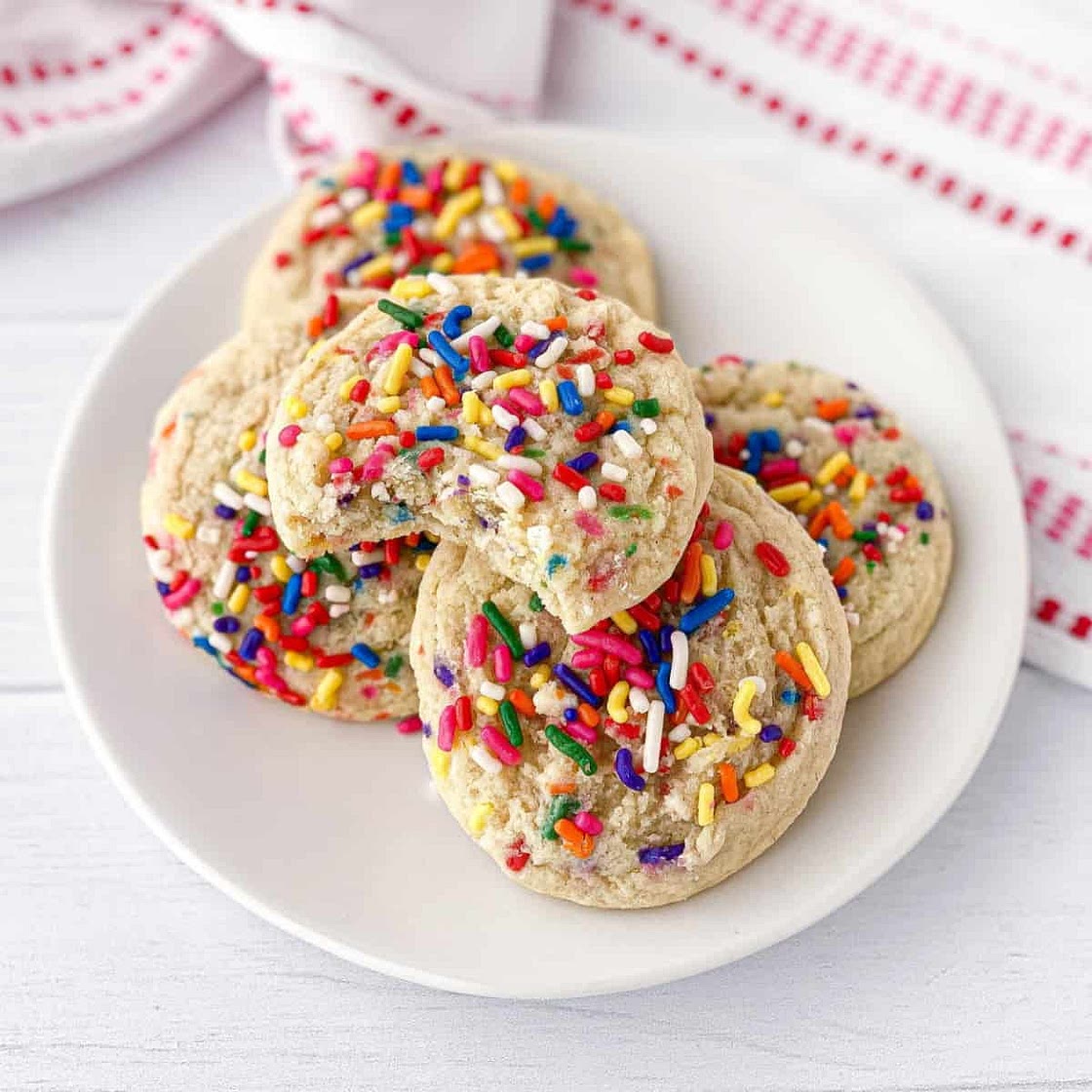 Sprinkle Cookies with Browned Butter
