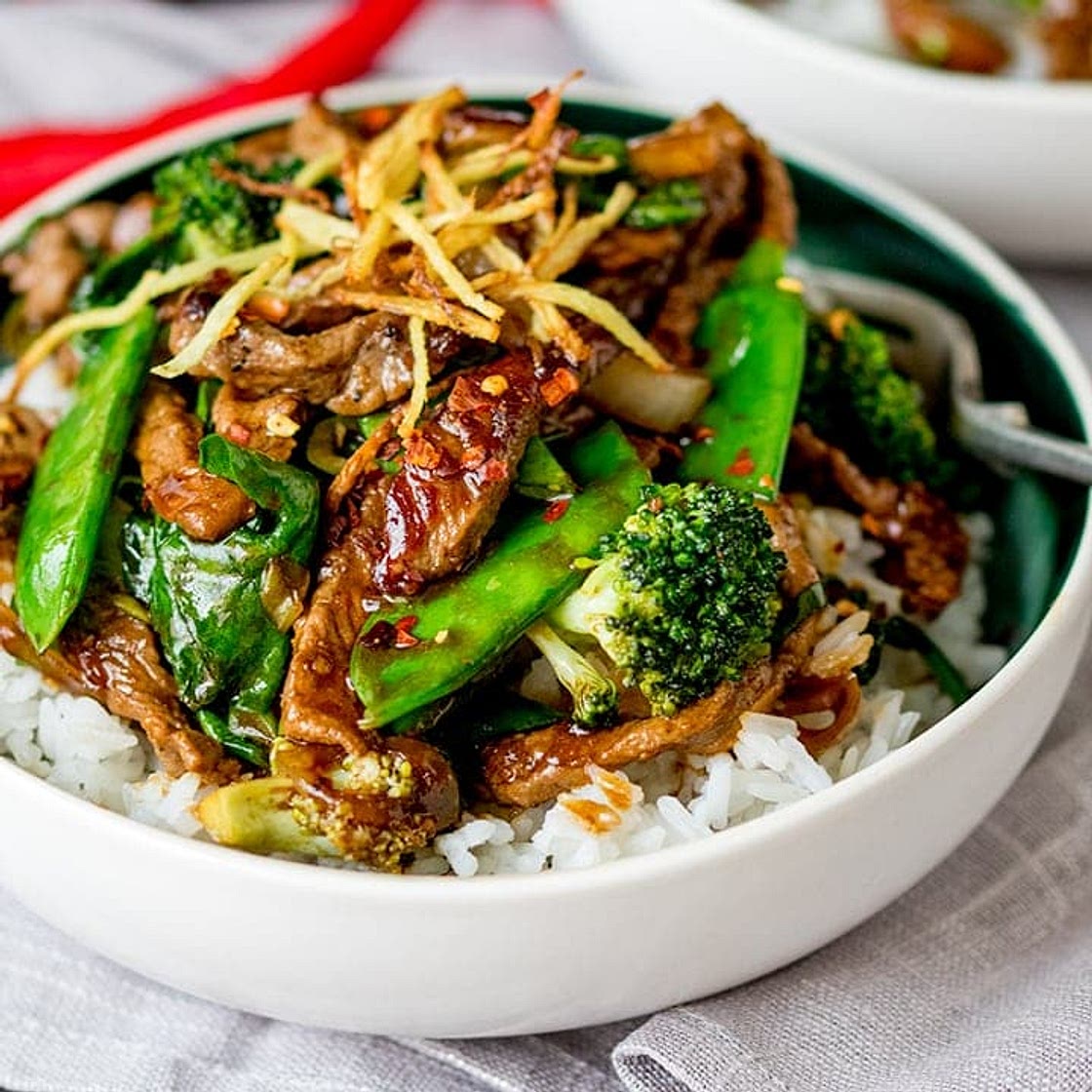Ginger Beef Stir Fry Recipe