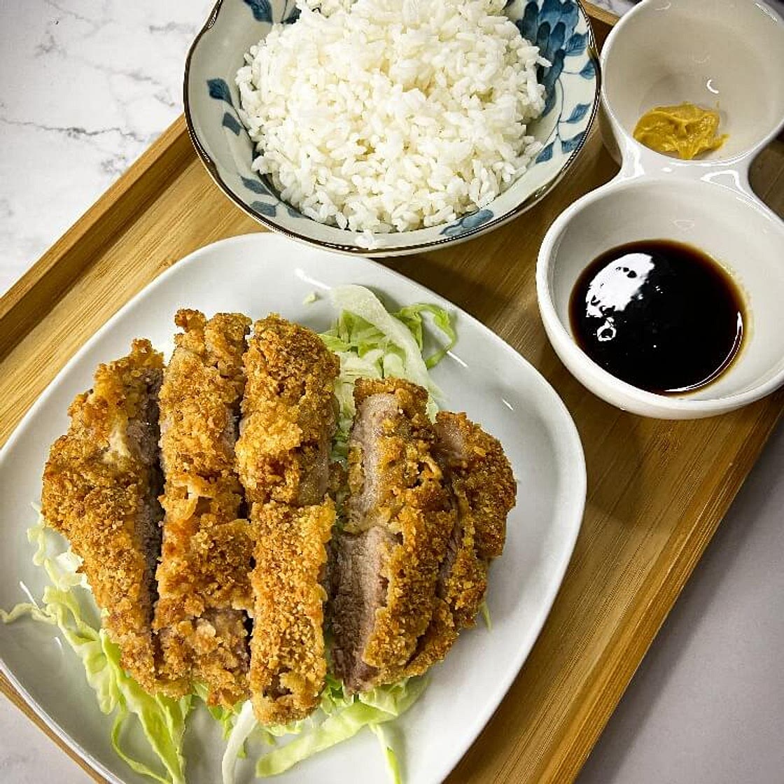 Air Fryer Tonkatsu (Japanese Pork Cutlet)
