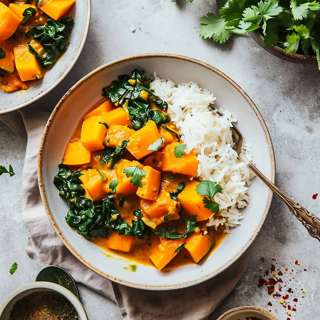 Easy 30-Minute Butternut Squash Curry