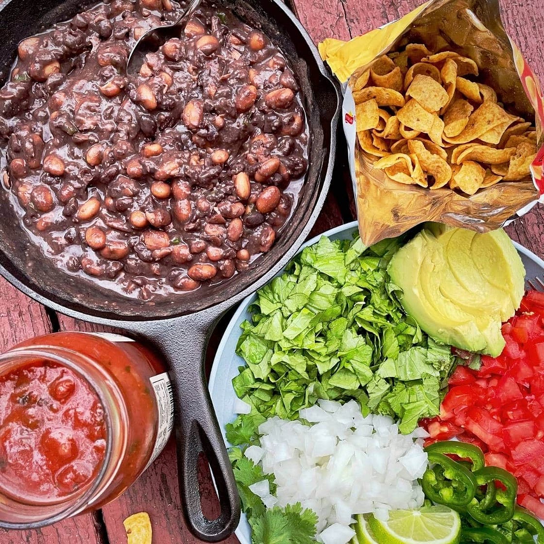 Vegan Walking Tacos (Frito Pie)