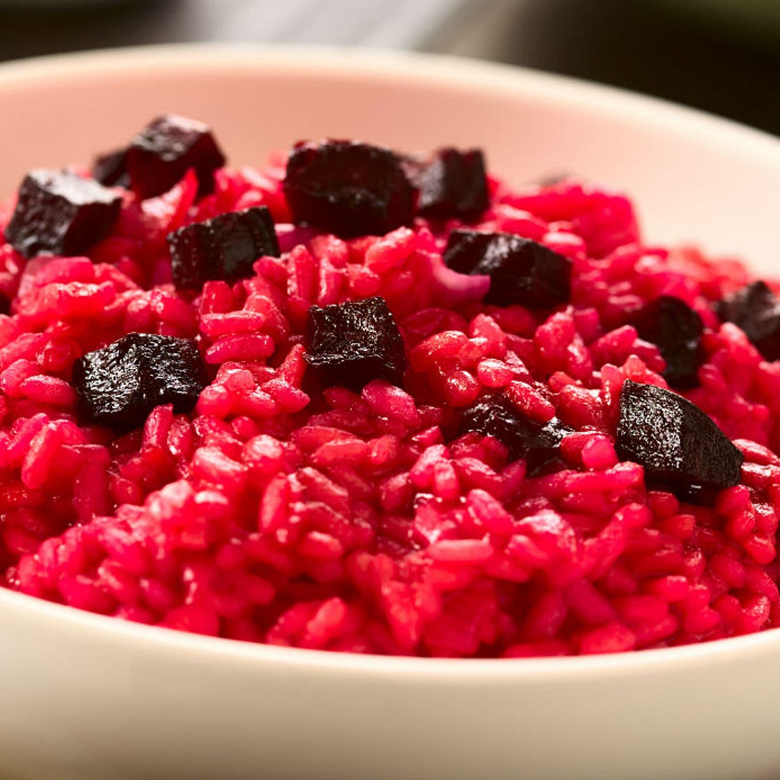 Risotto alla barbabietola