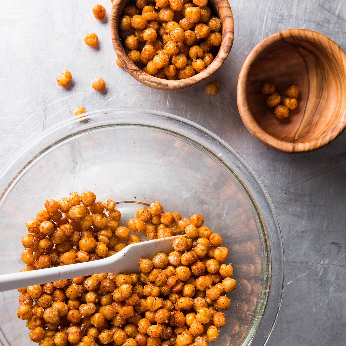 Vegan Crispy Spiced Chickpeas