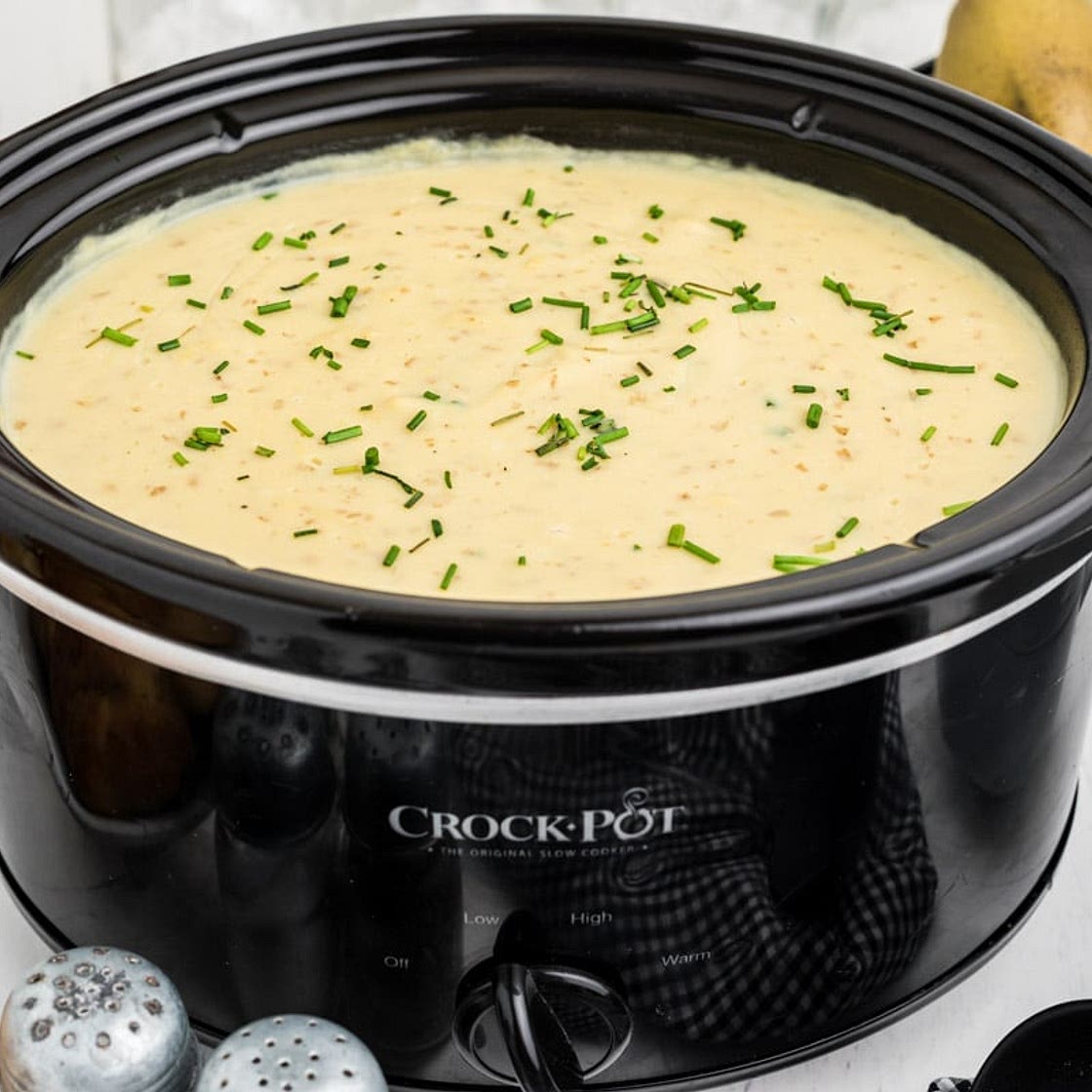Slow Cooker Potato Leek Soup Recipe