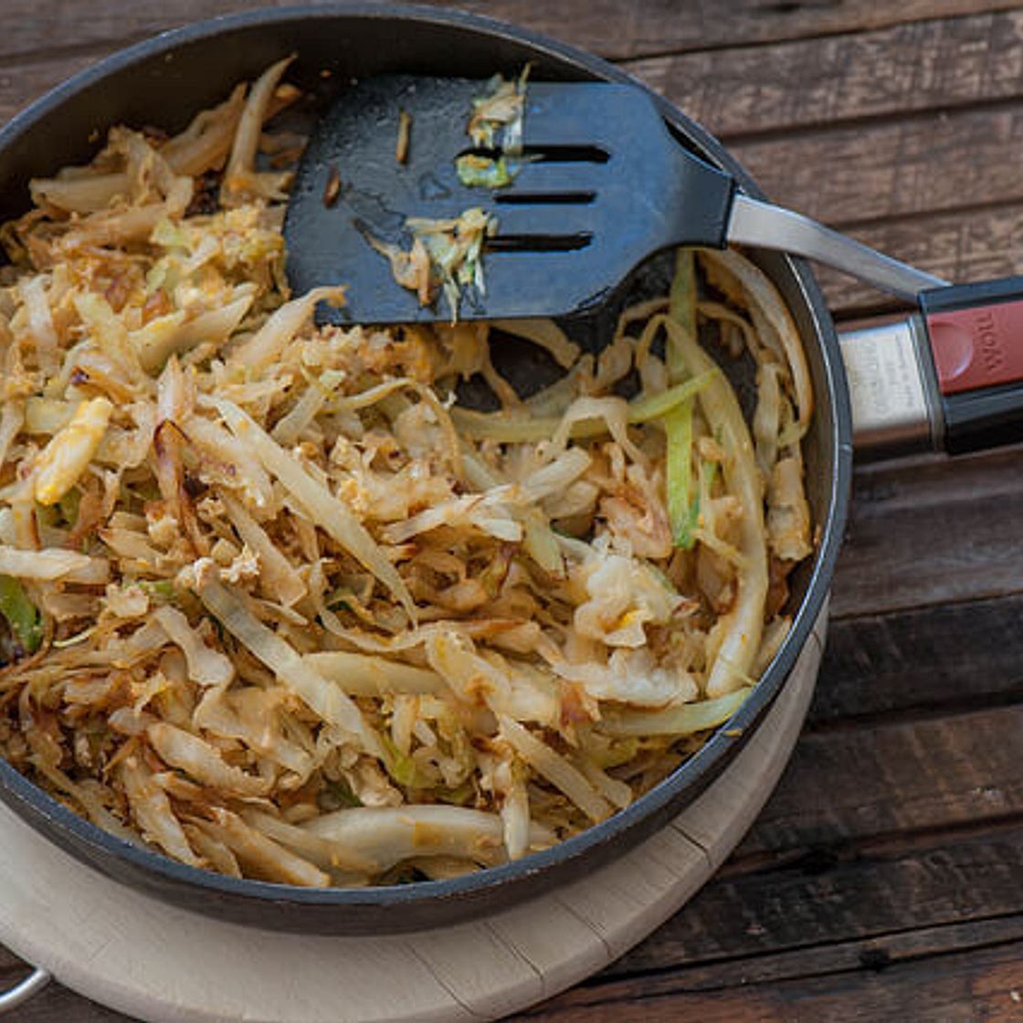 Darya's Egg Fried Cabbage