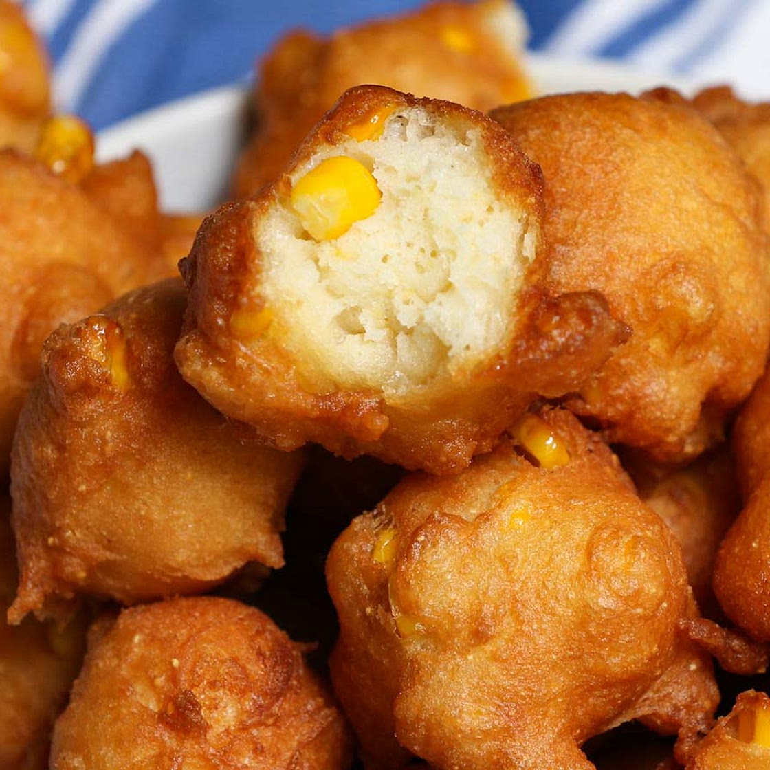 Fried Corn Nuggets Recipe