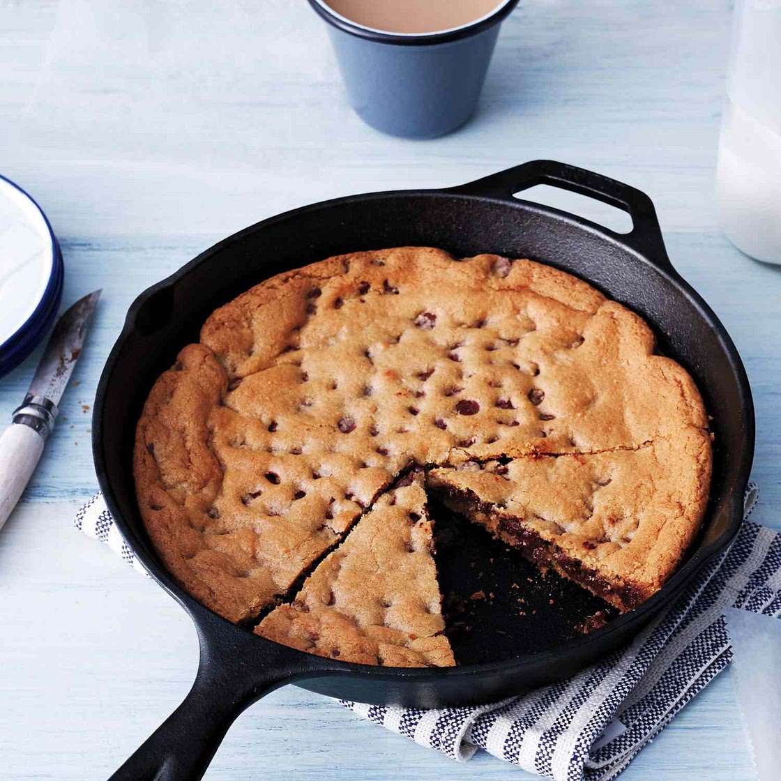 Chocolate Chip Skillet Cookie