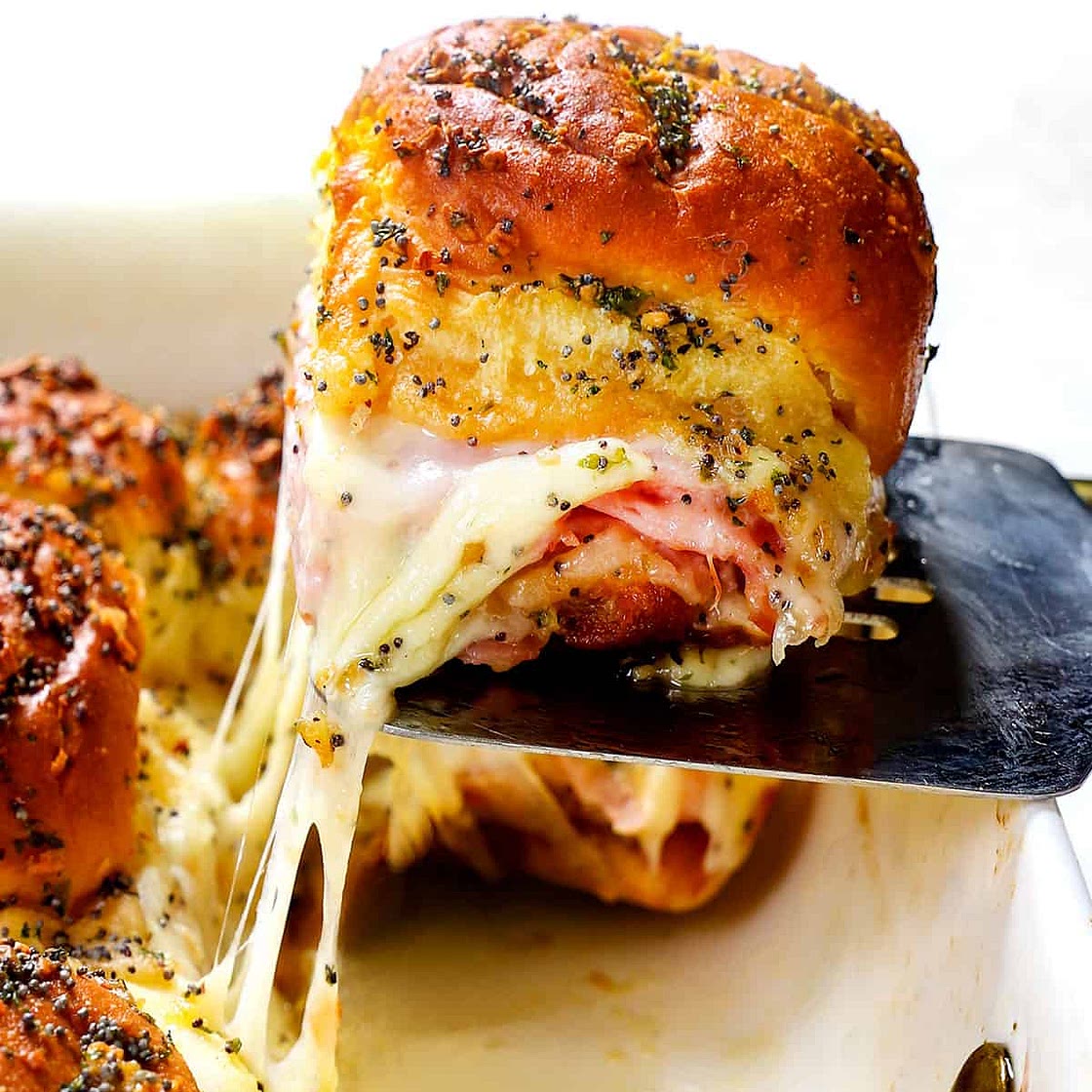 Ham and Swiss Sliders