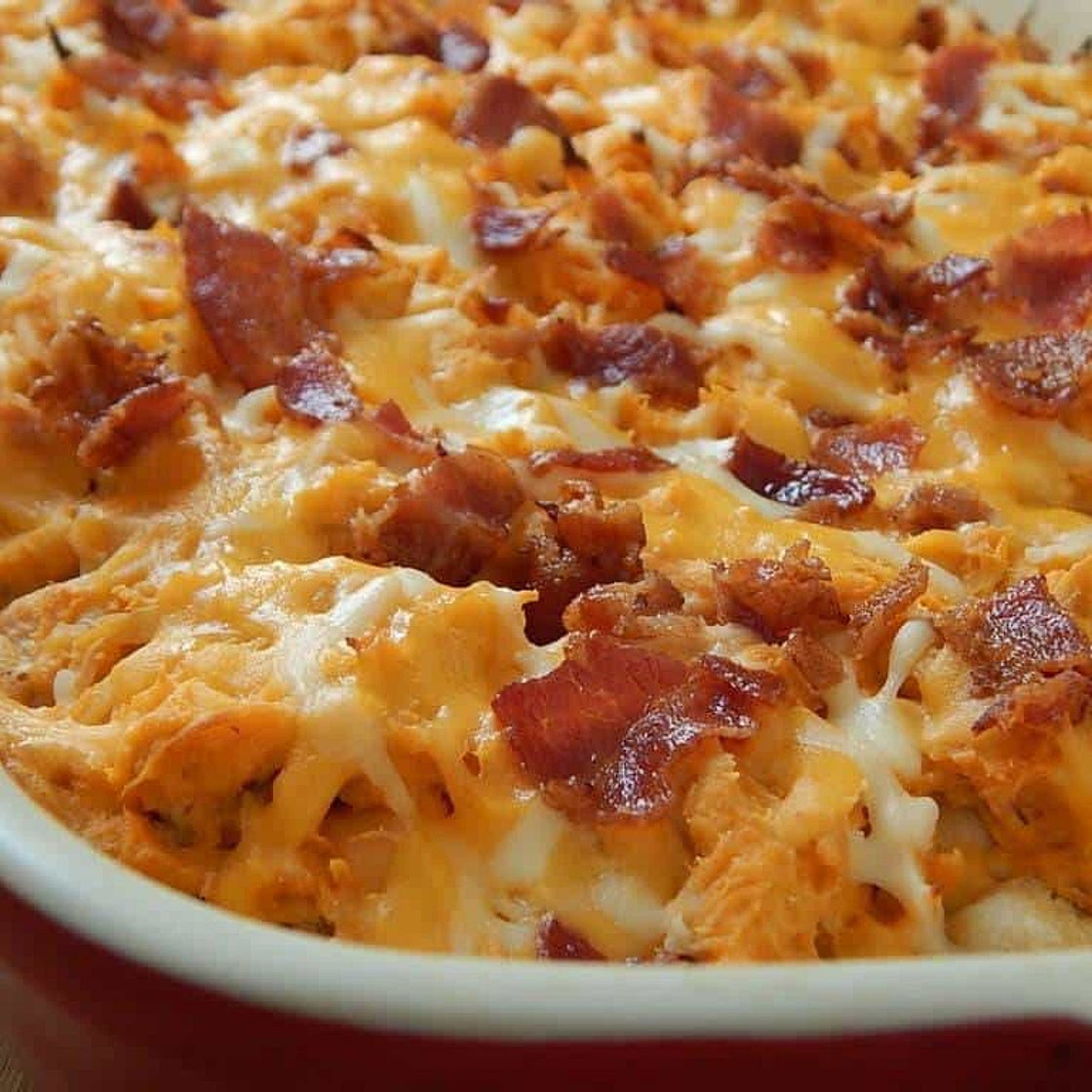 Buffalo Chicken Casserole