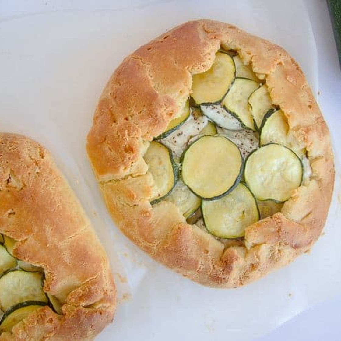 Keto Zucchini Galette