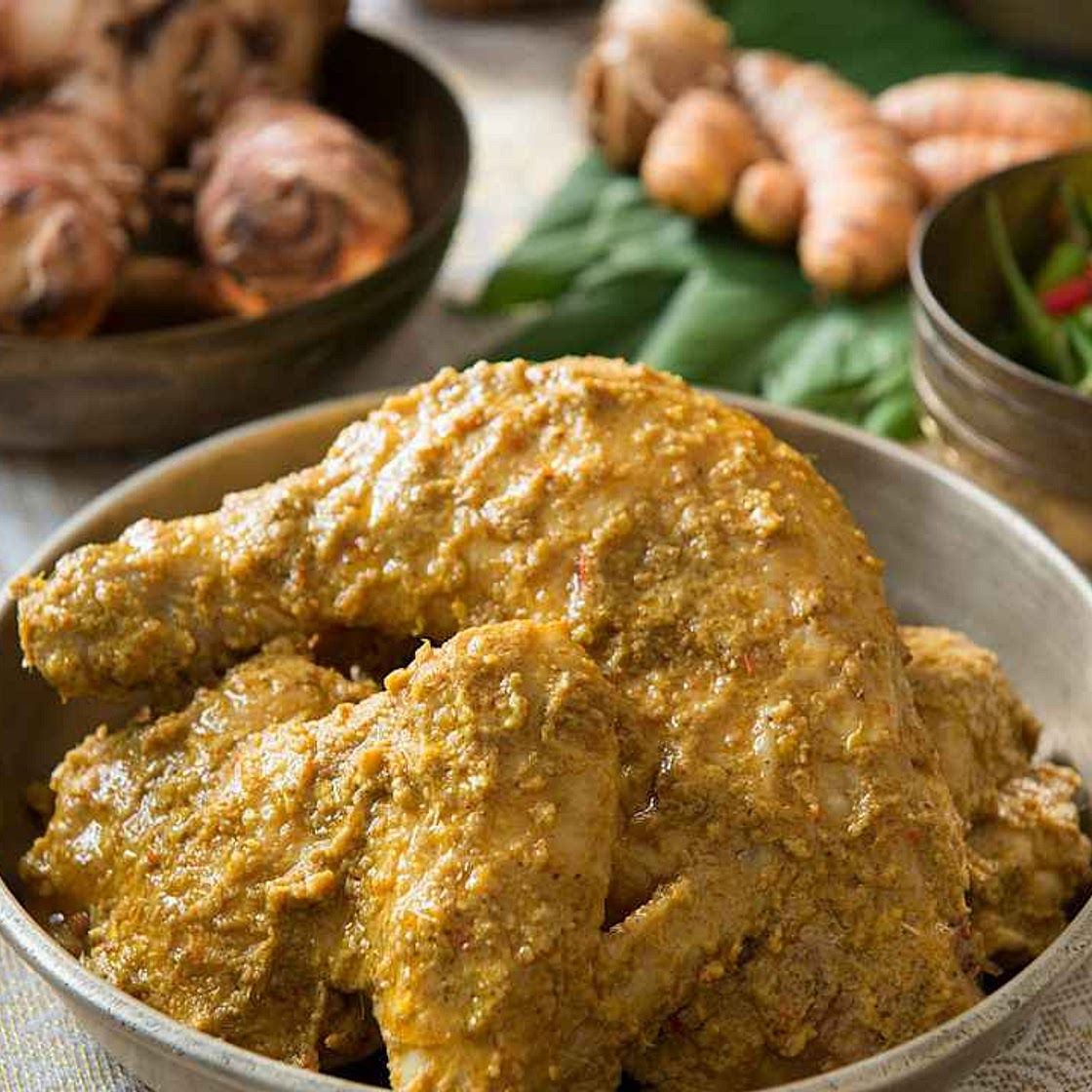 Rendang ayam nogori (chilli padi chicken rendang)