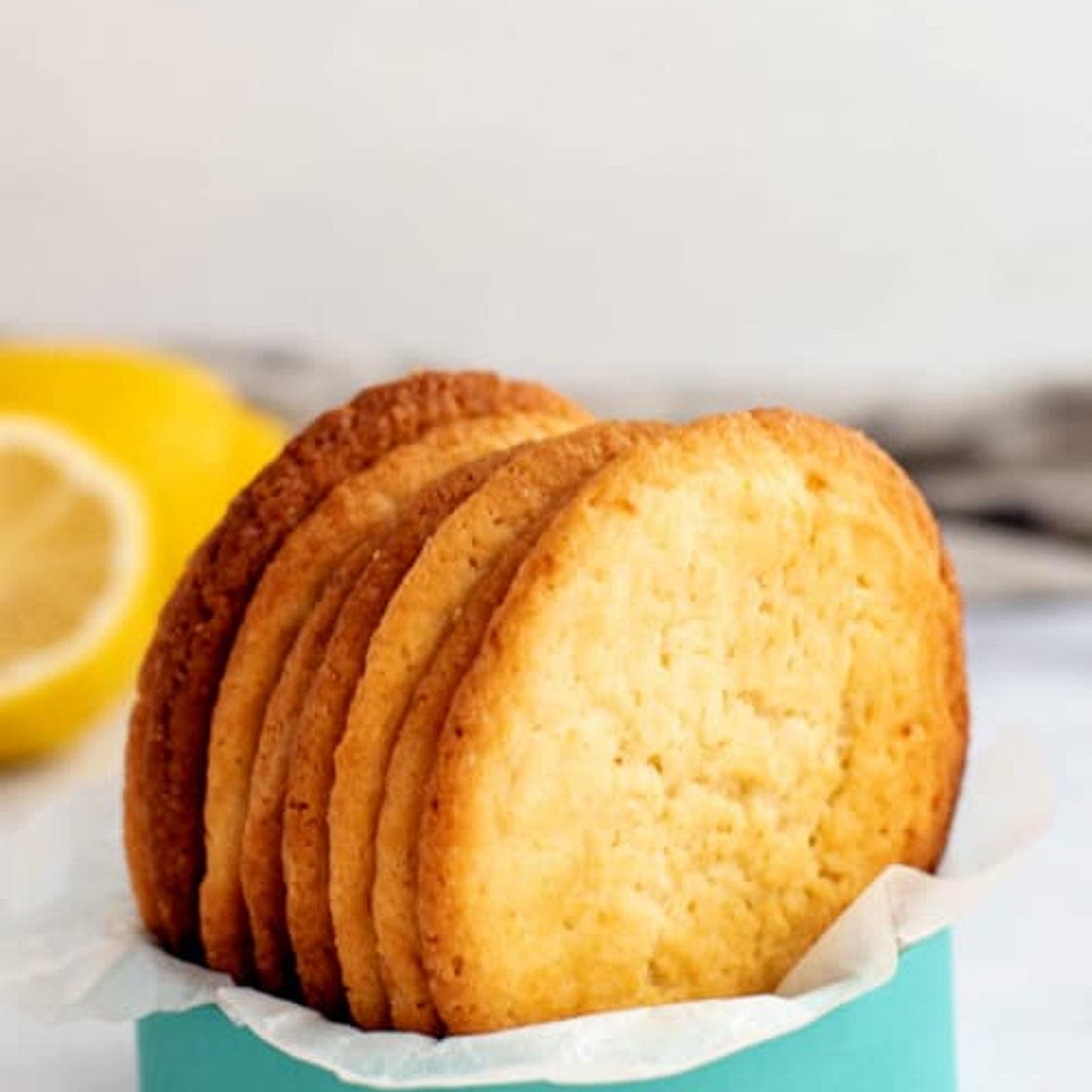 Moreish Lemon Biscuits