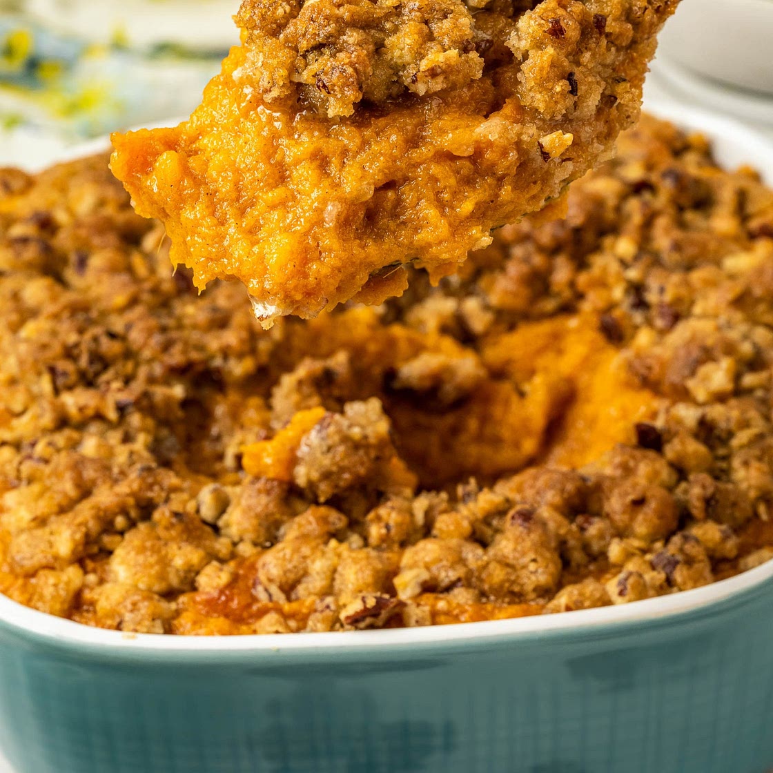 Air Fryer Sweet Potato Souffle
