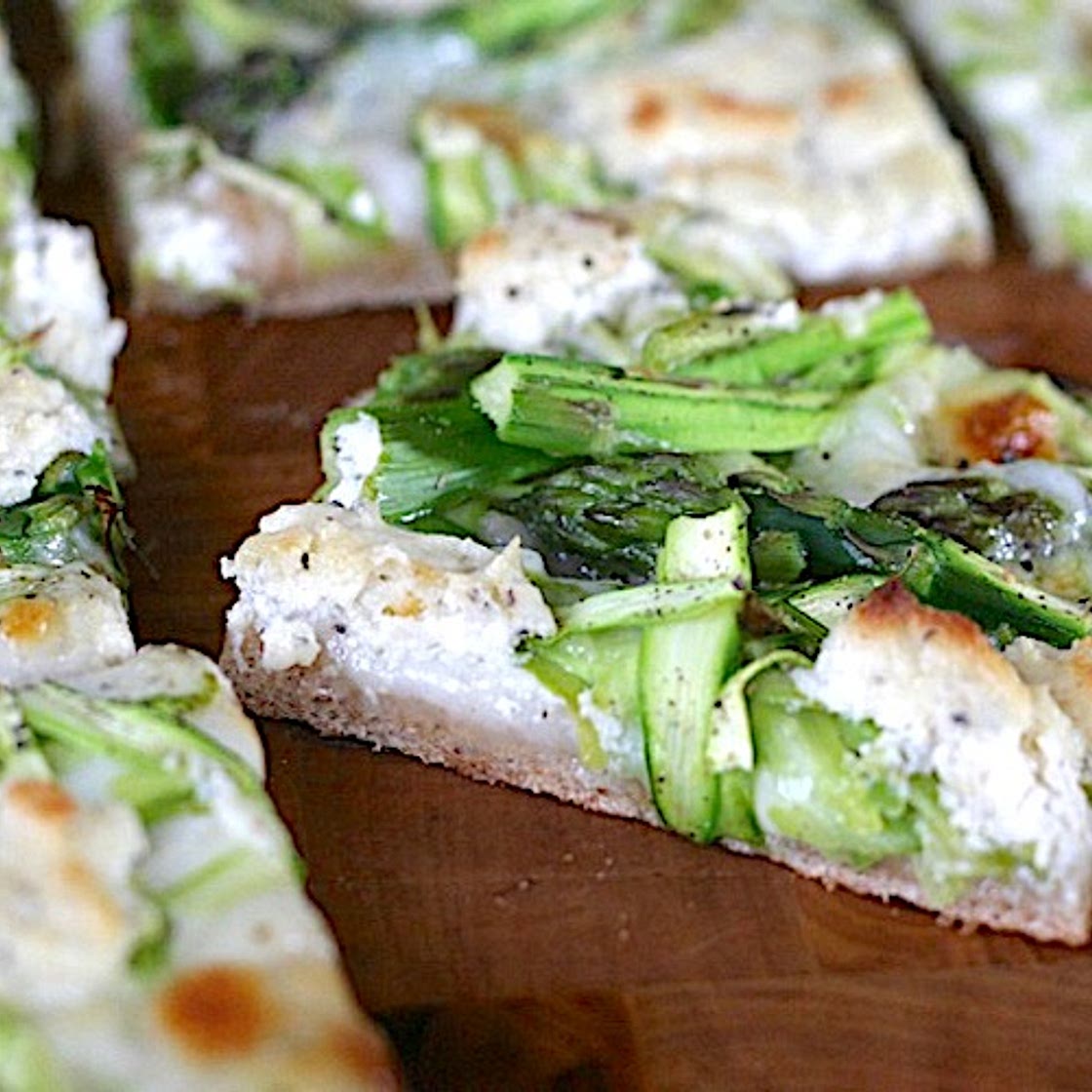 Focaccia agli asparagi