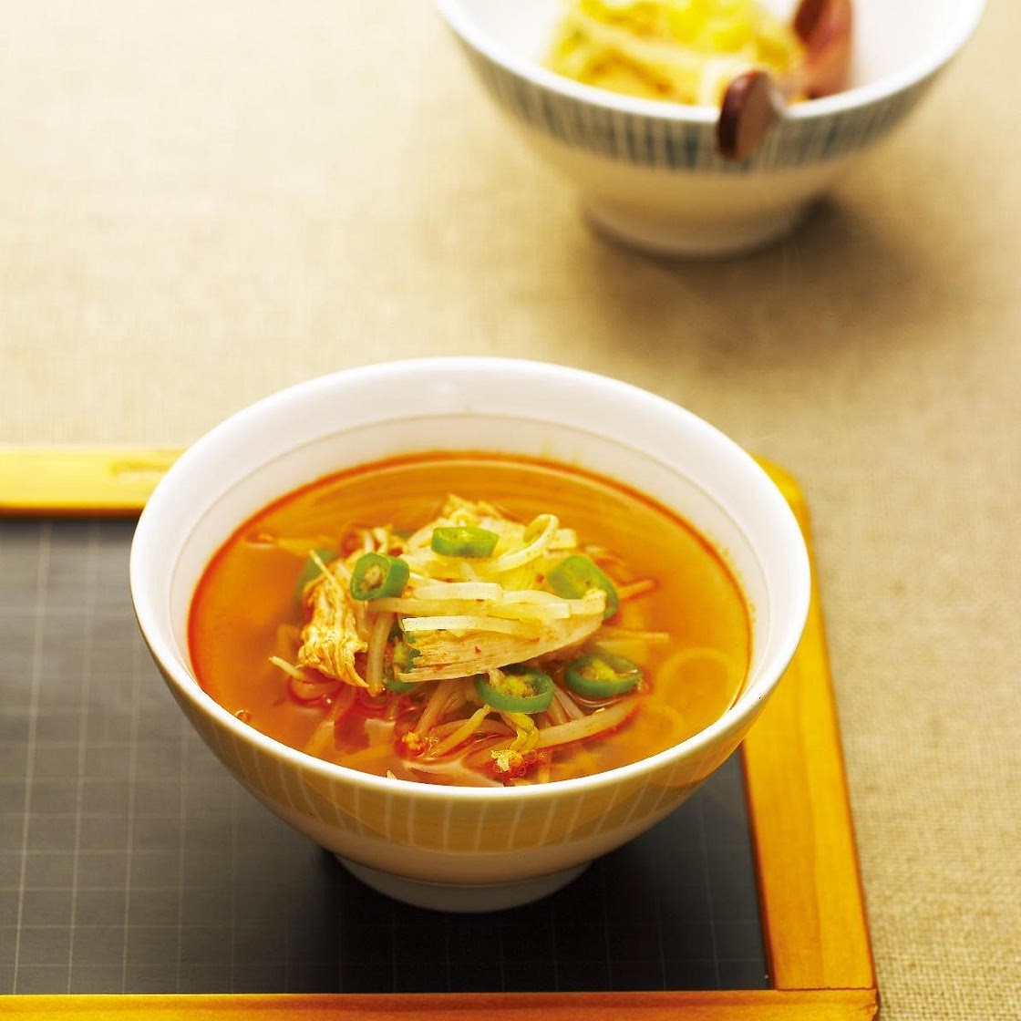 매운닭살숙주탕 만드는 법