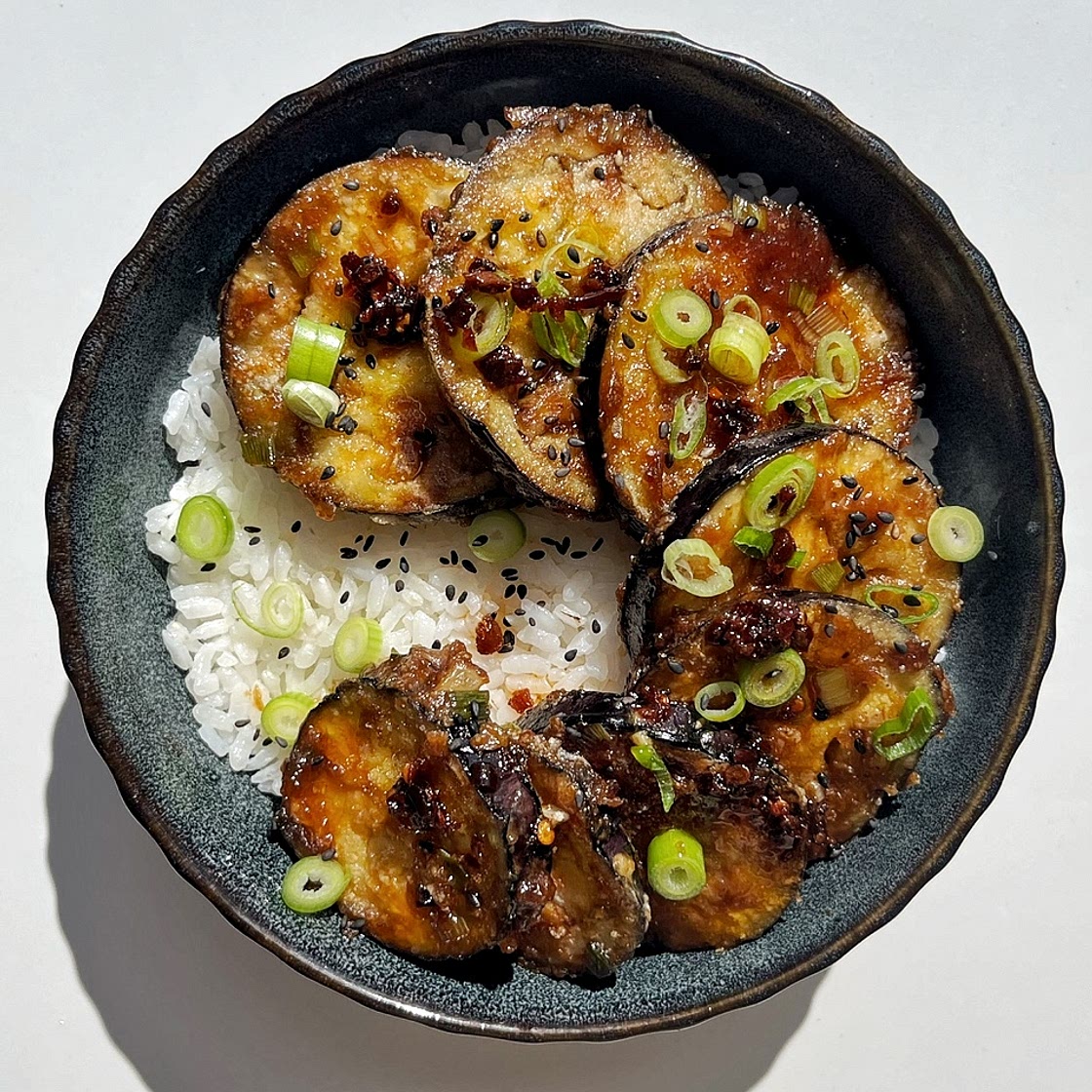 Sticky Miso Aubergine