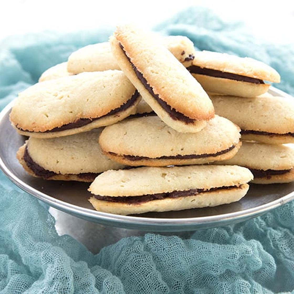 Keto Mint Milano Cookies