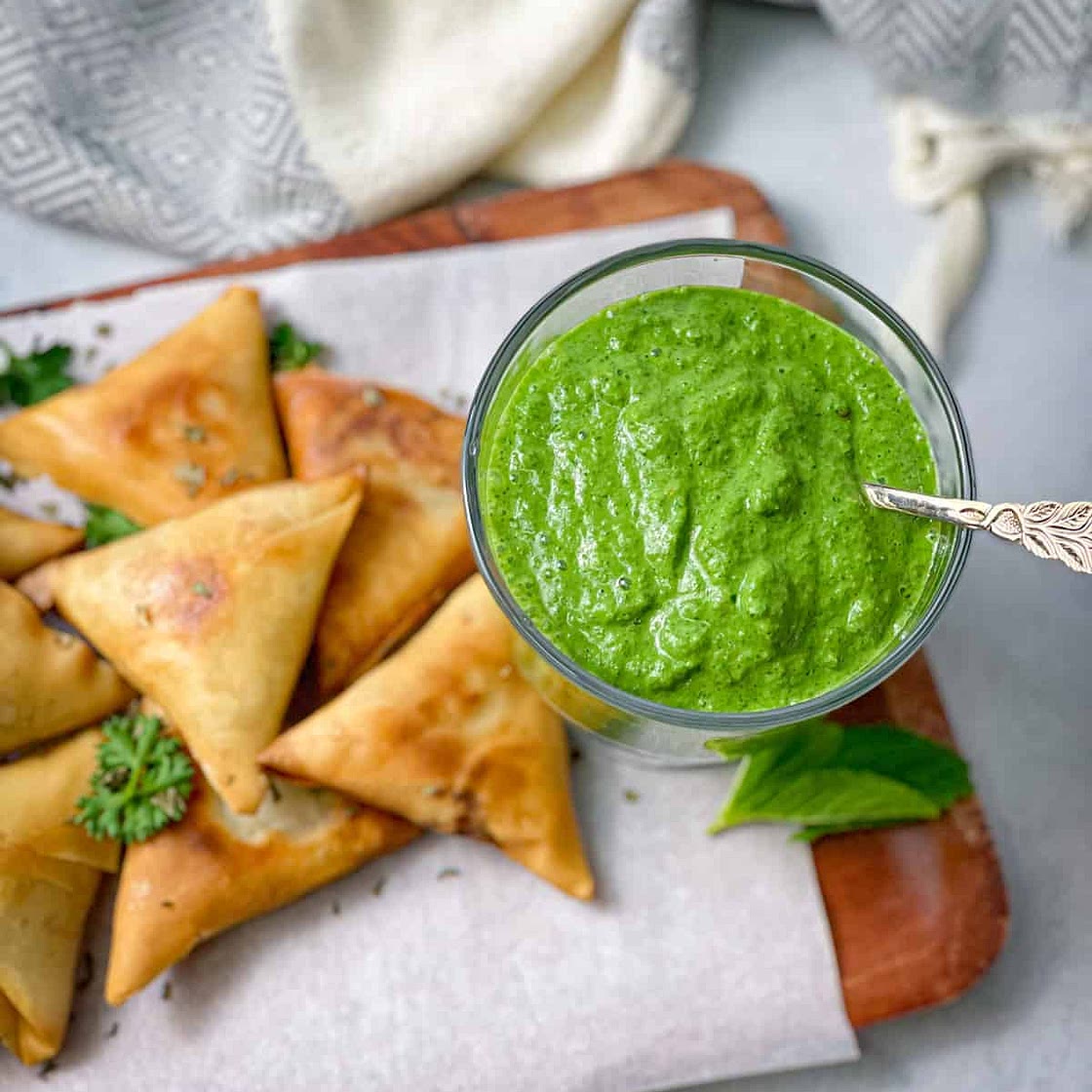 Cilantro Mint Chutney | Green Chutney
