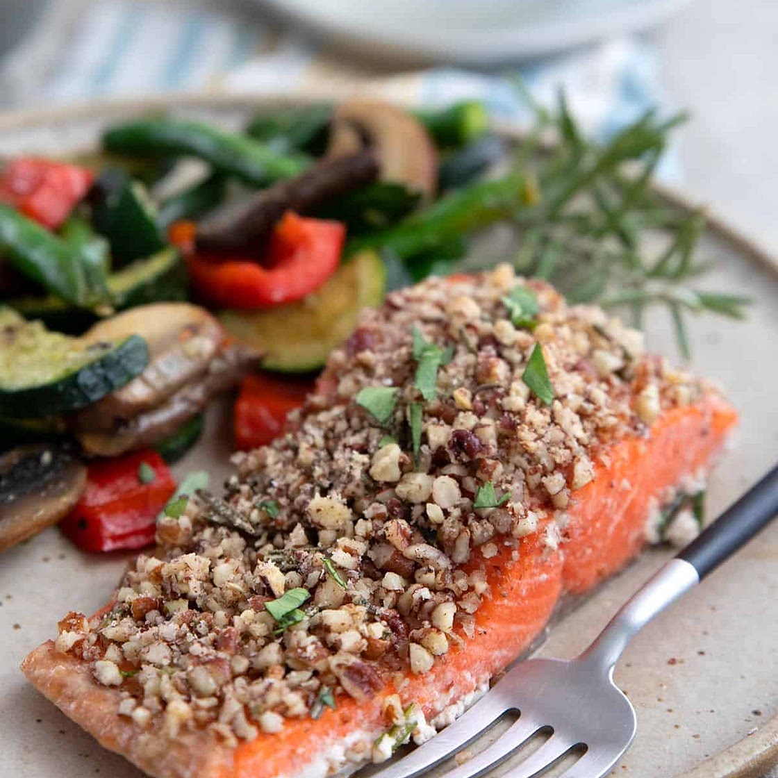 Pecan Crusted Salmon Recipe