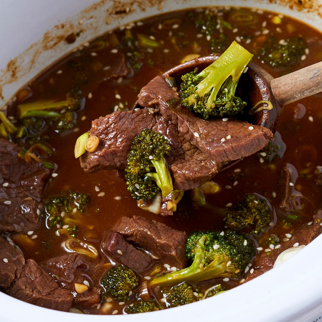 Slow-Cooker Beef & Broccoli