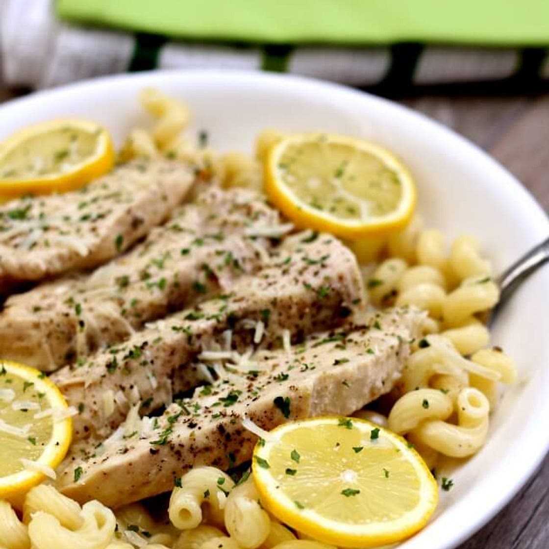 Instant Pot Creamy Lemon Parmesan Chicken