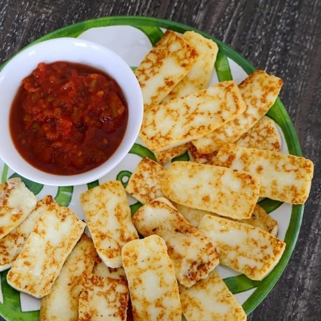 Keto Fried Queso Fresco