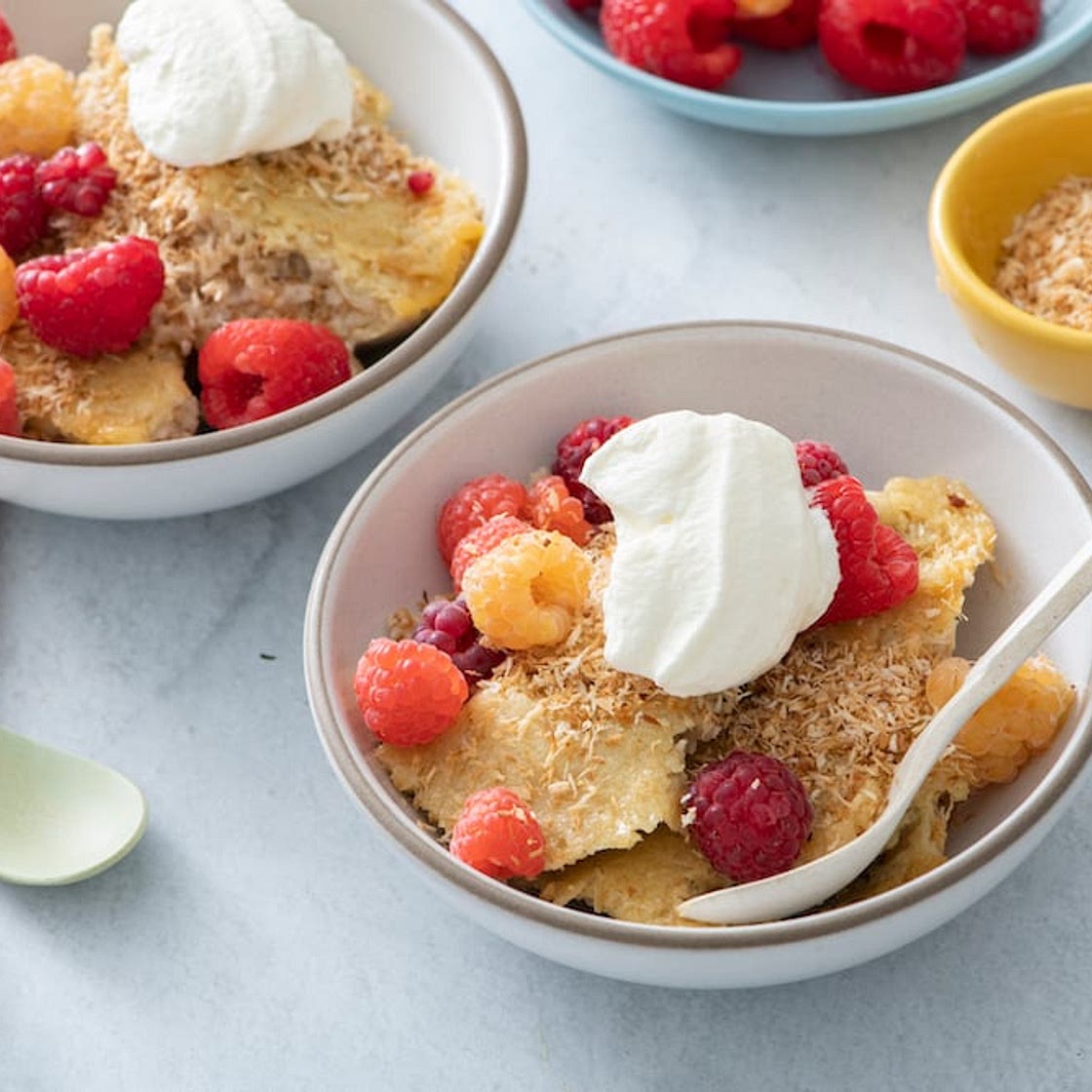 Coconut Cream Baked Oatmeal