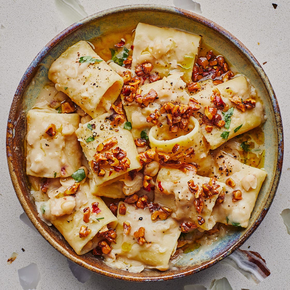 Pantry Pasta With Vegan Cream Sauce