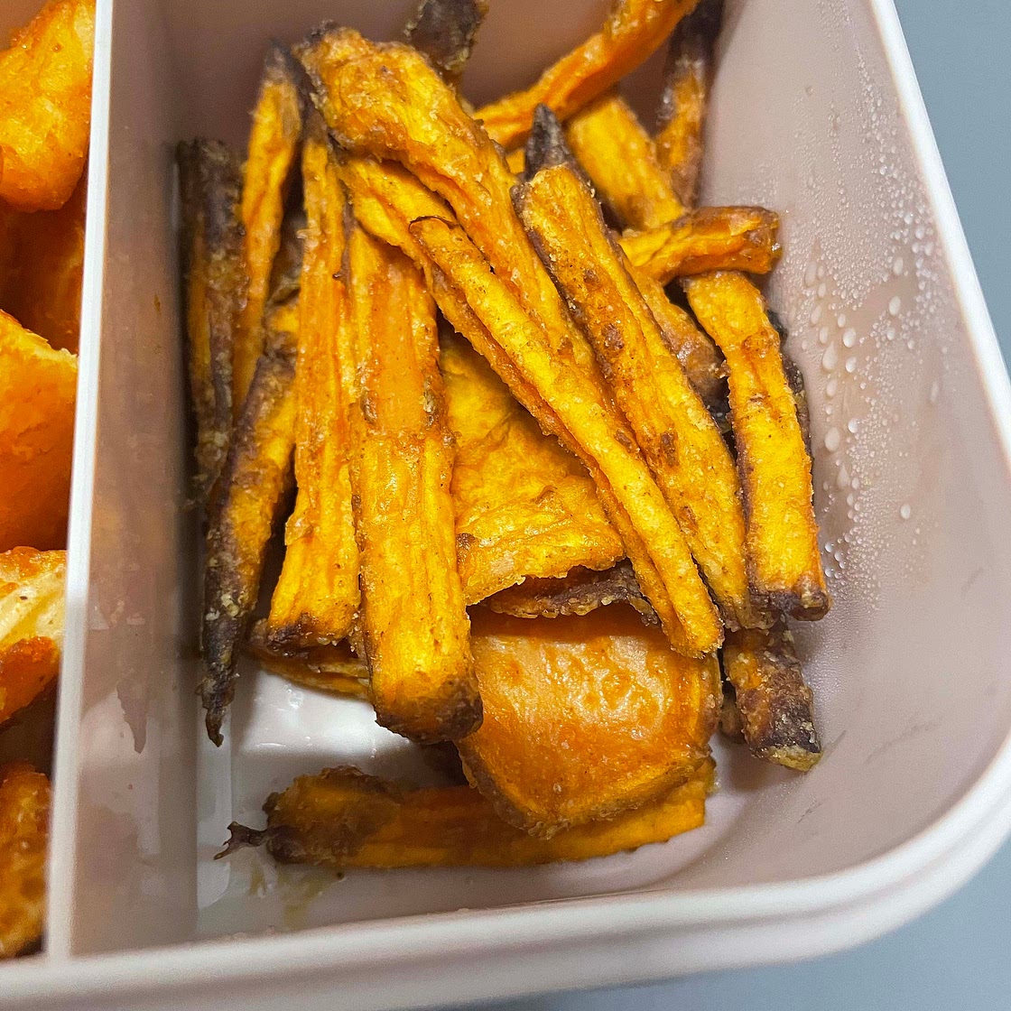 Frites de patates douces