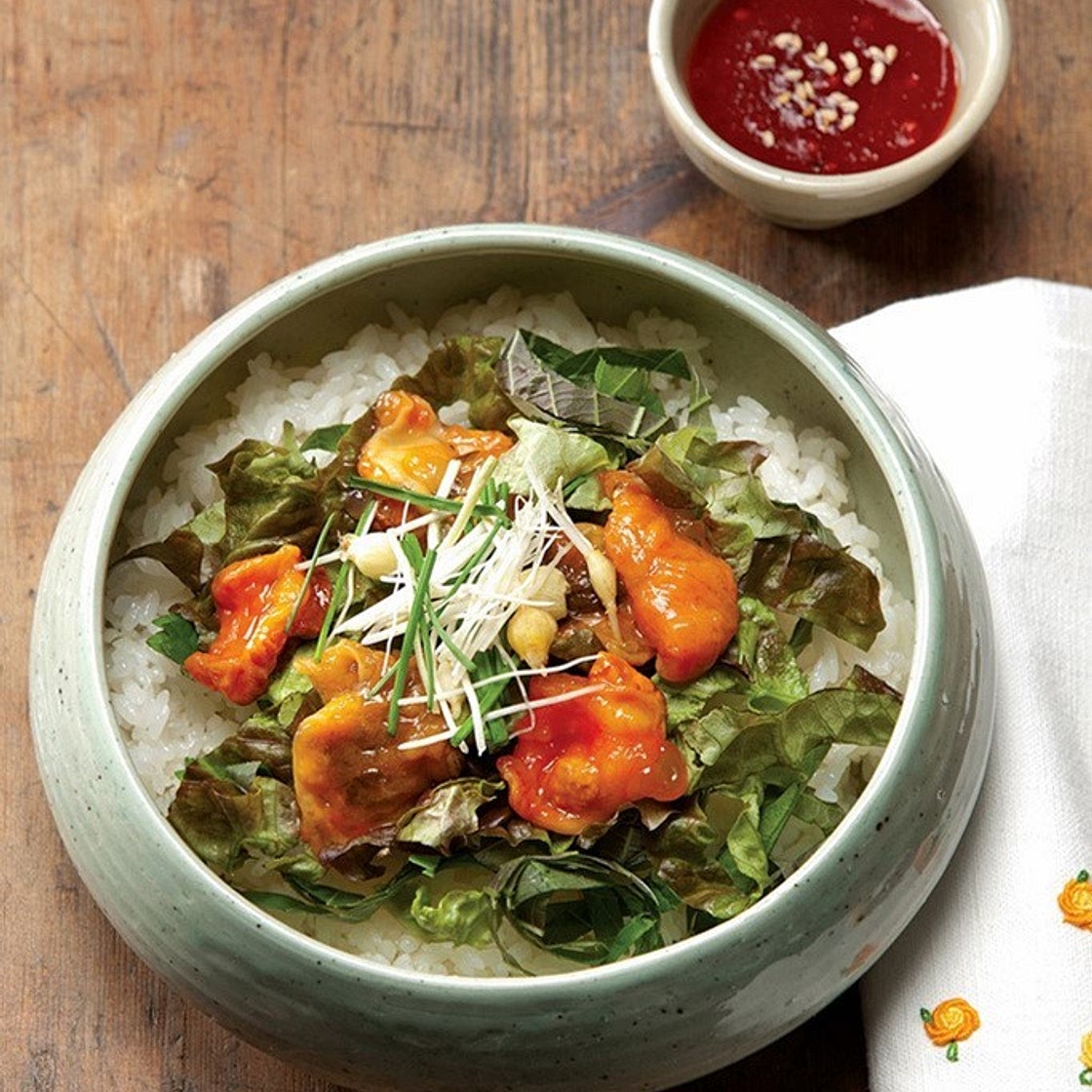 멍게 비빔밥 만드는 법