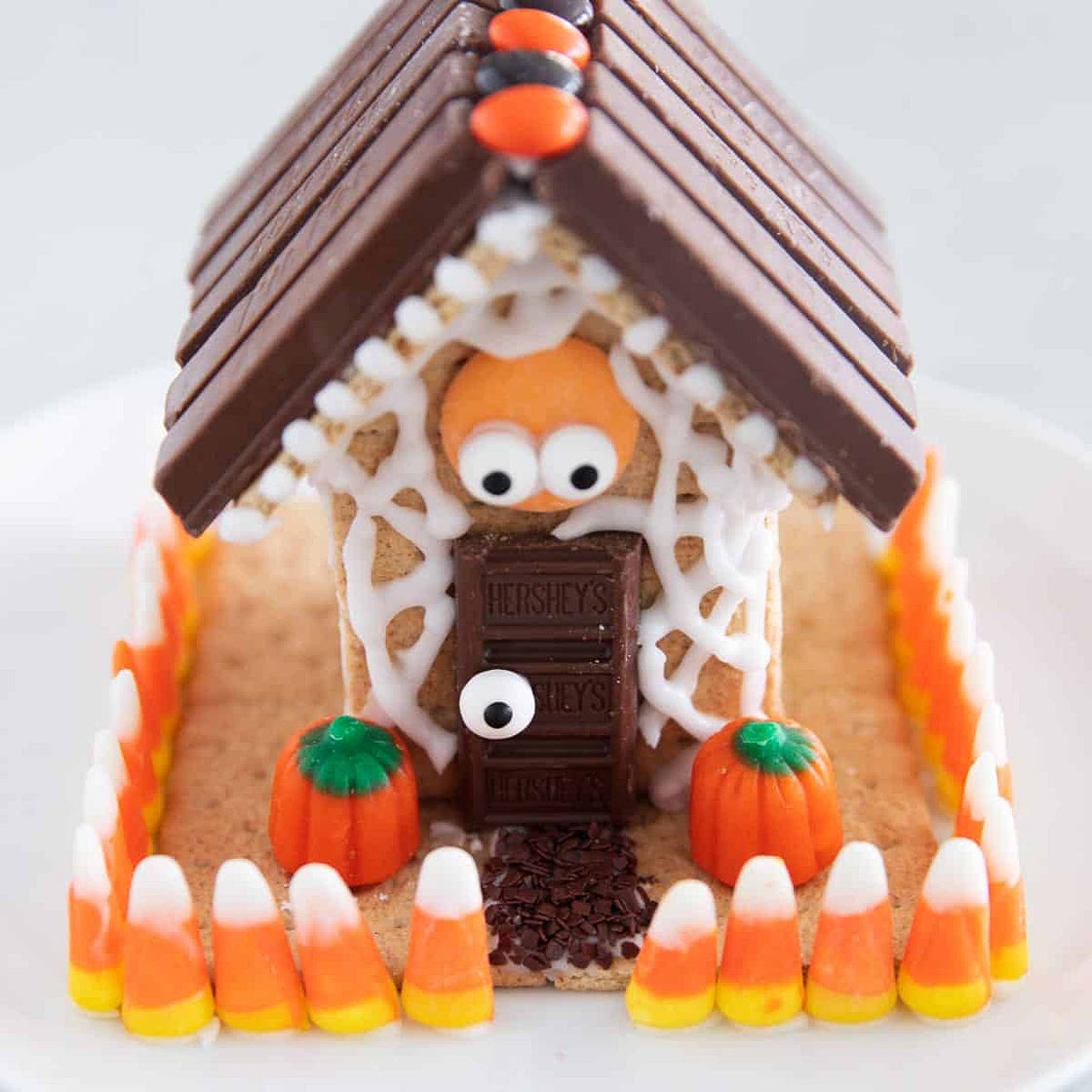 Halloween Gingerbread House