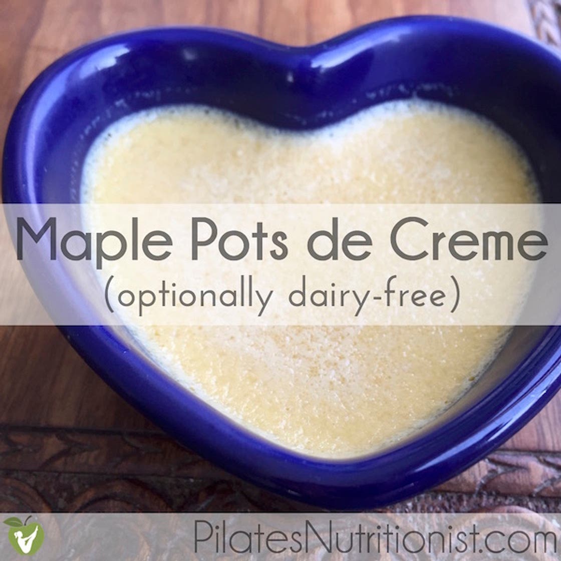 Maple Pots de Creme