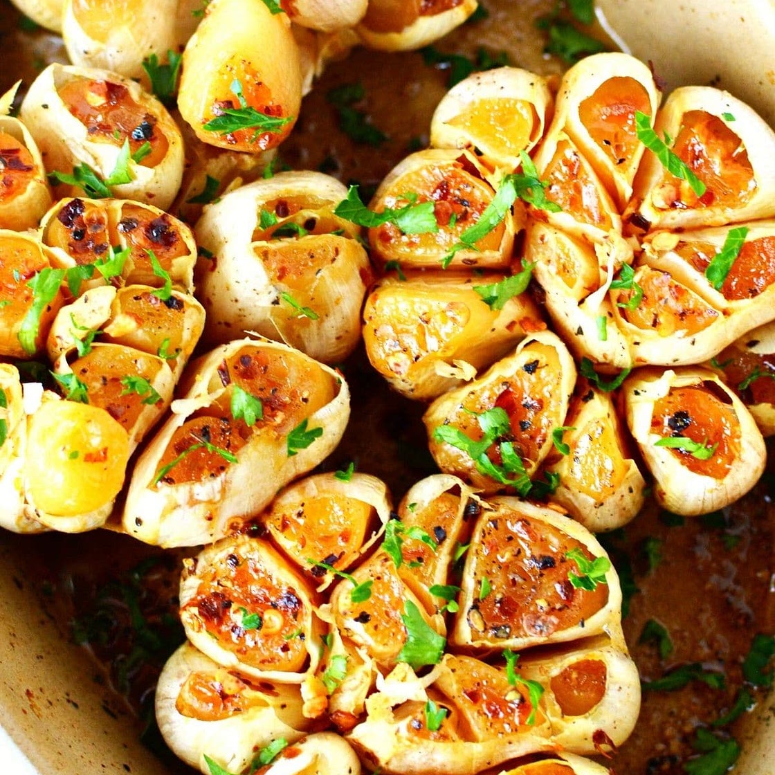 Roasted Garlic (TikTok Oven Method)