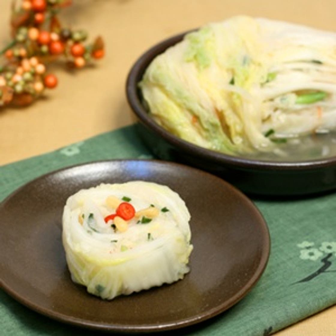 백김치