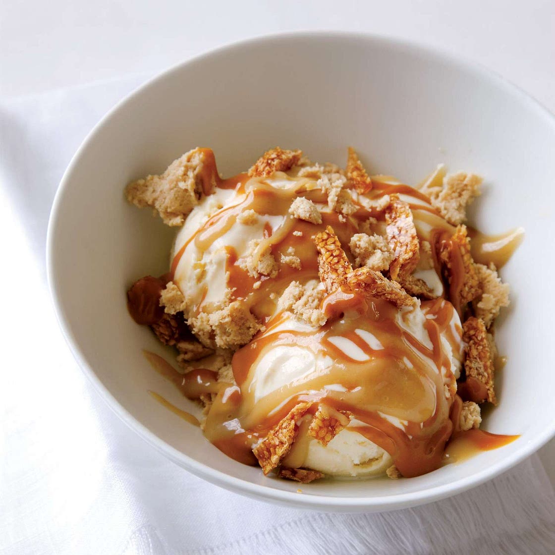 Halvah-Sesame Sundae