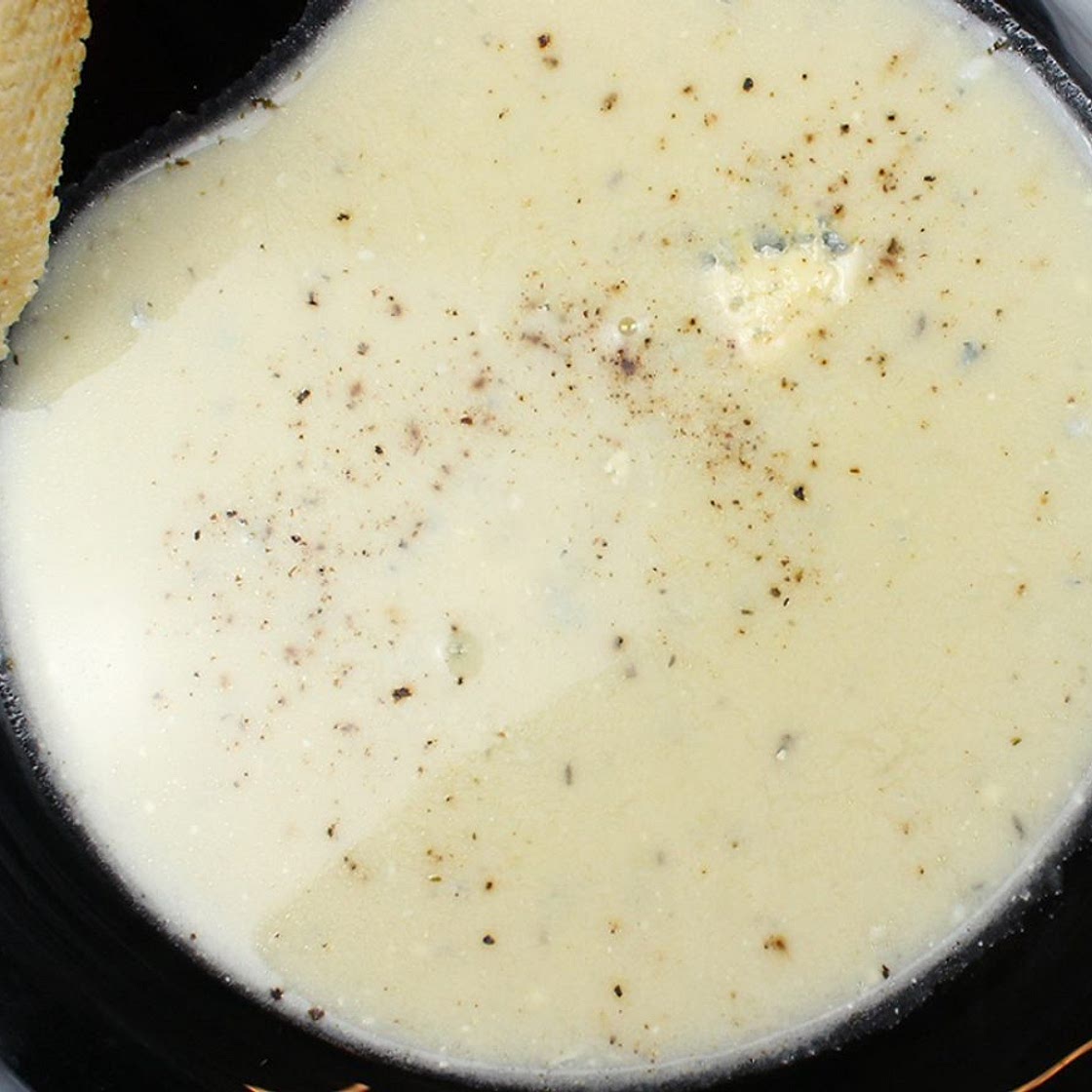 Potato and Blue Cheese Soup