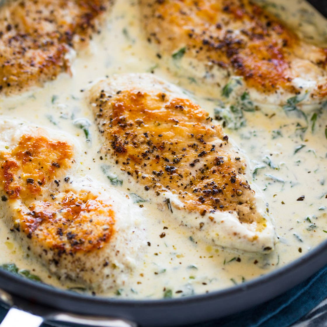Creamy Parmesan Garlic Chicken