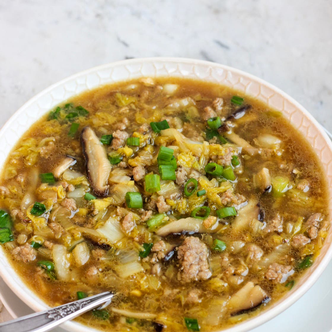 Potsticker Soup (Paleo, AIP, Keto, Whole30, GF)