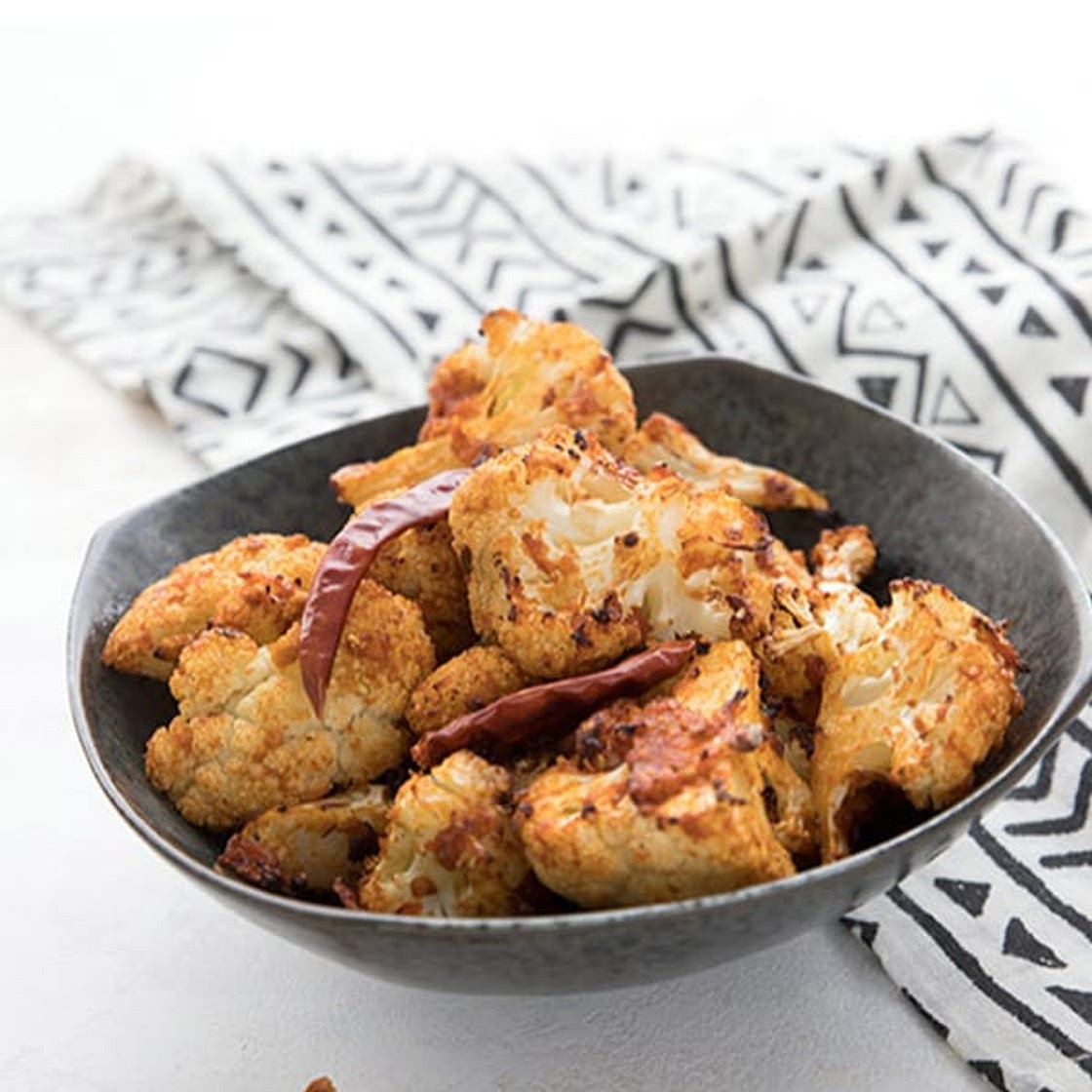 Air Fryer Harissa Cauliflower