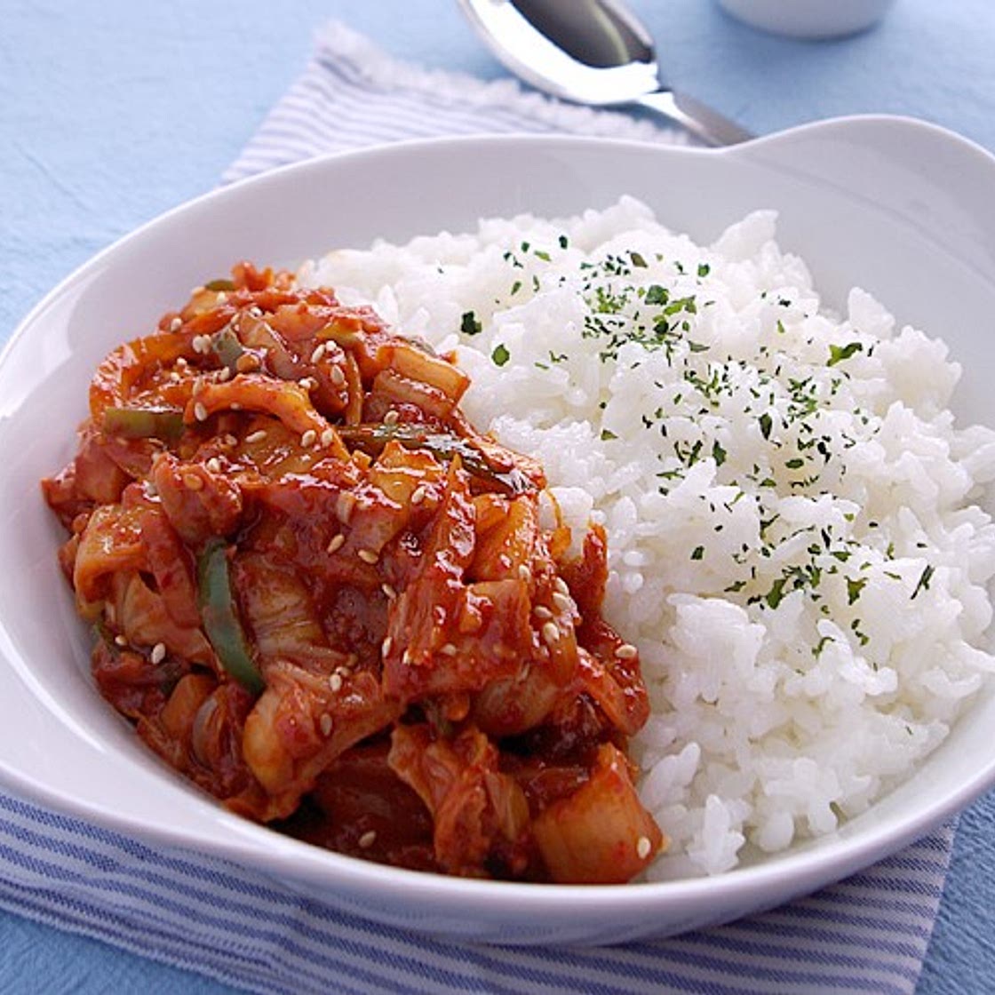 김치덮밥 만드는 법