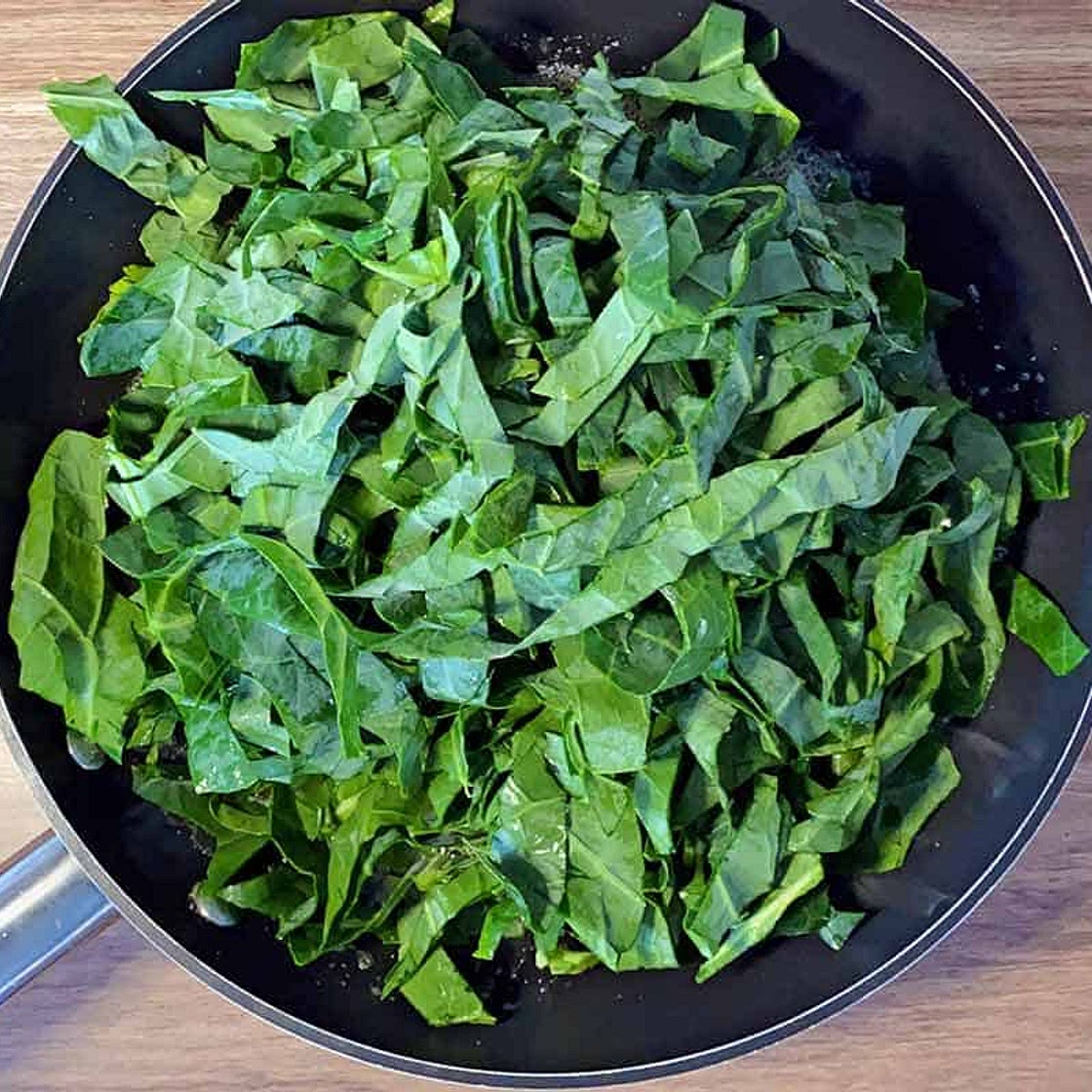Buttered Spring Greens with Lemon and Garlic