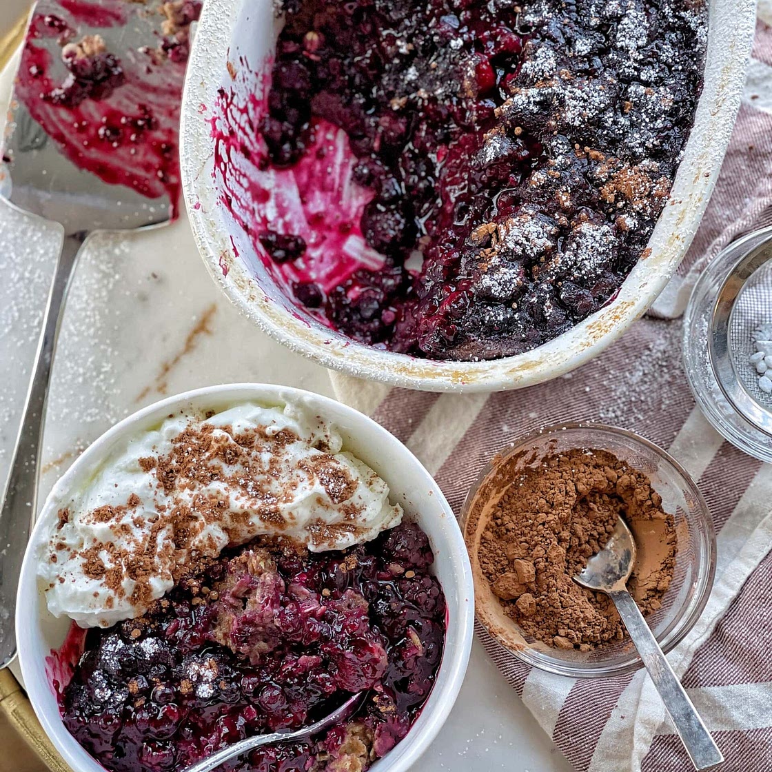 Mixed Berry Chocolate Baked Oatmeal