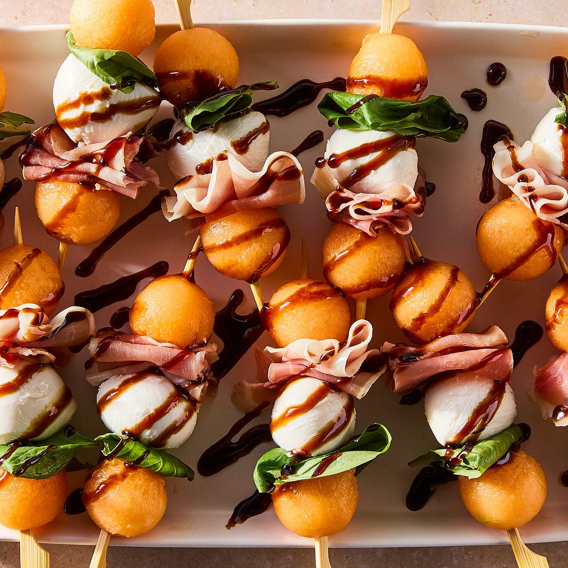 Melon Prosciutto Skewers