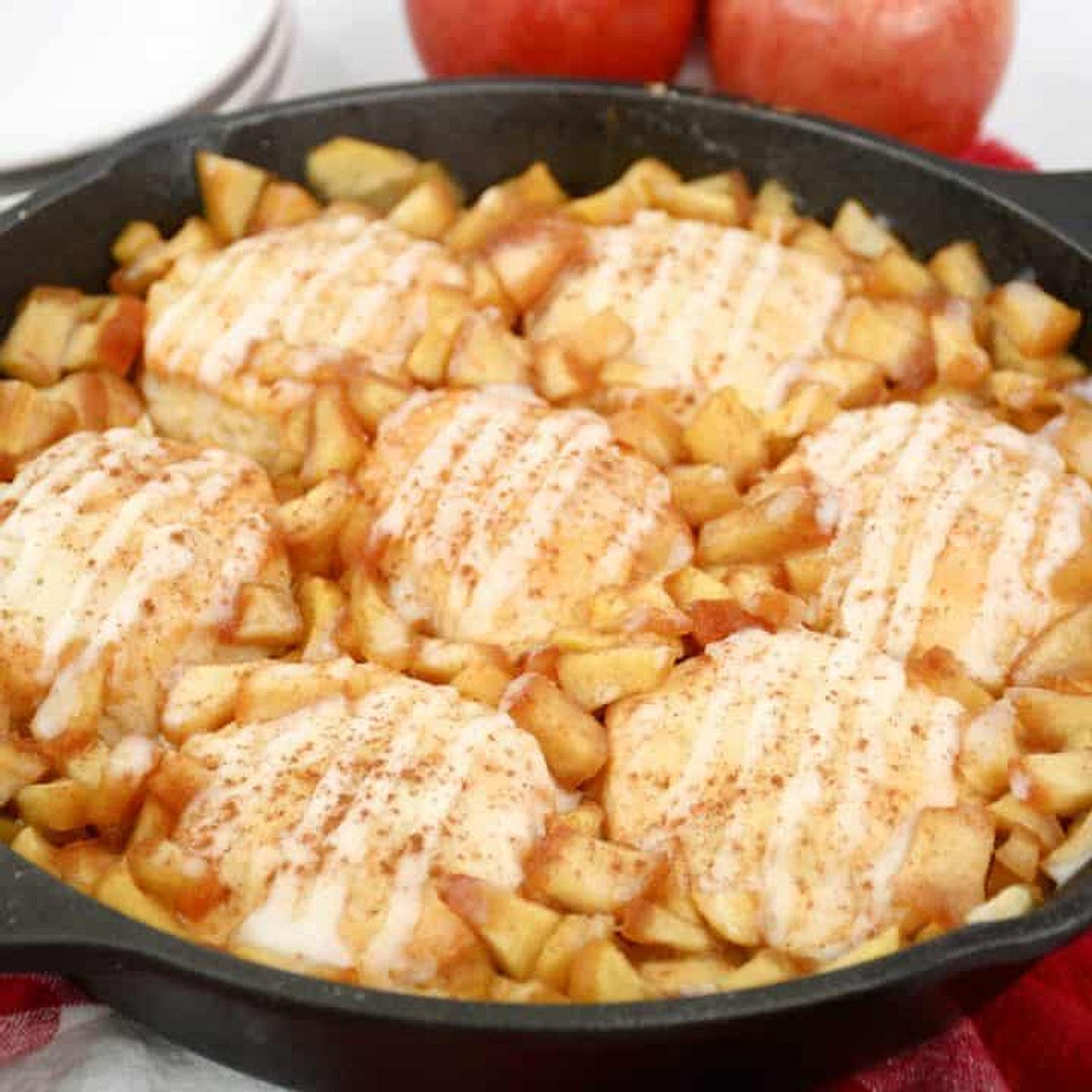 Apple Biscuit Skillet Recipe